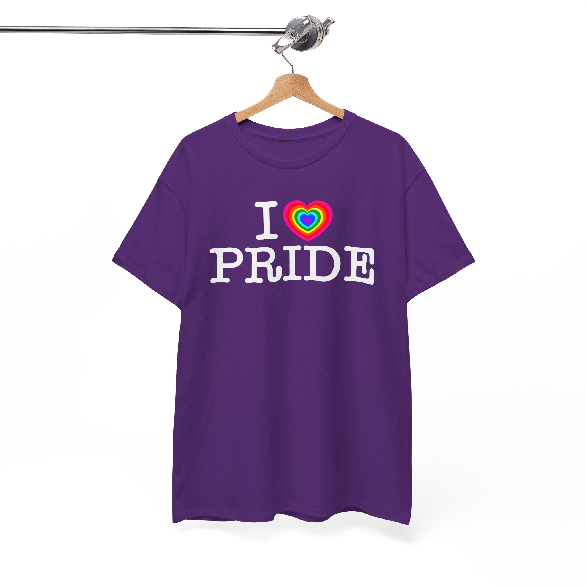 I Heart PRIDE Rainbow Heart — Classic I LOVE New York NY T-Shirt