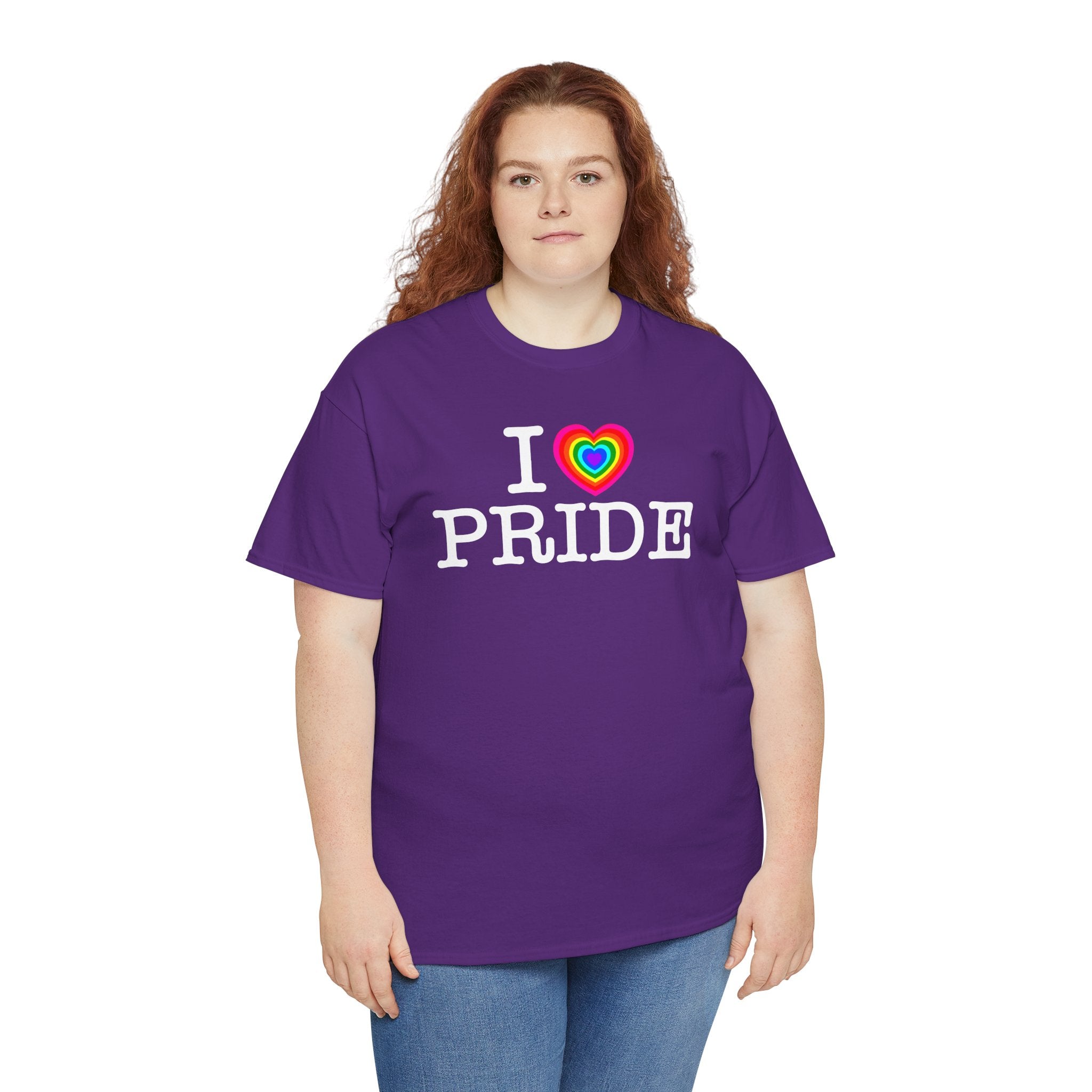 I Heart PRIDE Rainbow Heart — Classic I LOVE New York NY T-Shirt