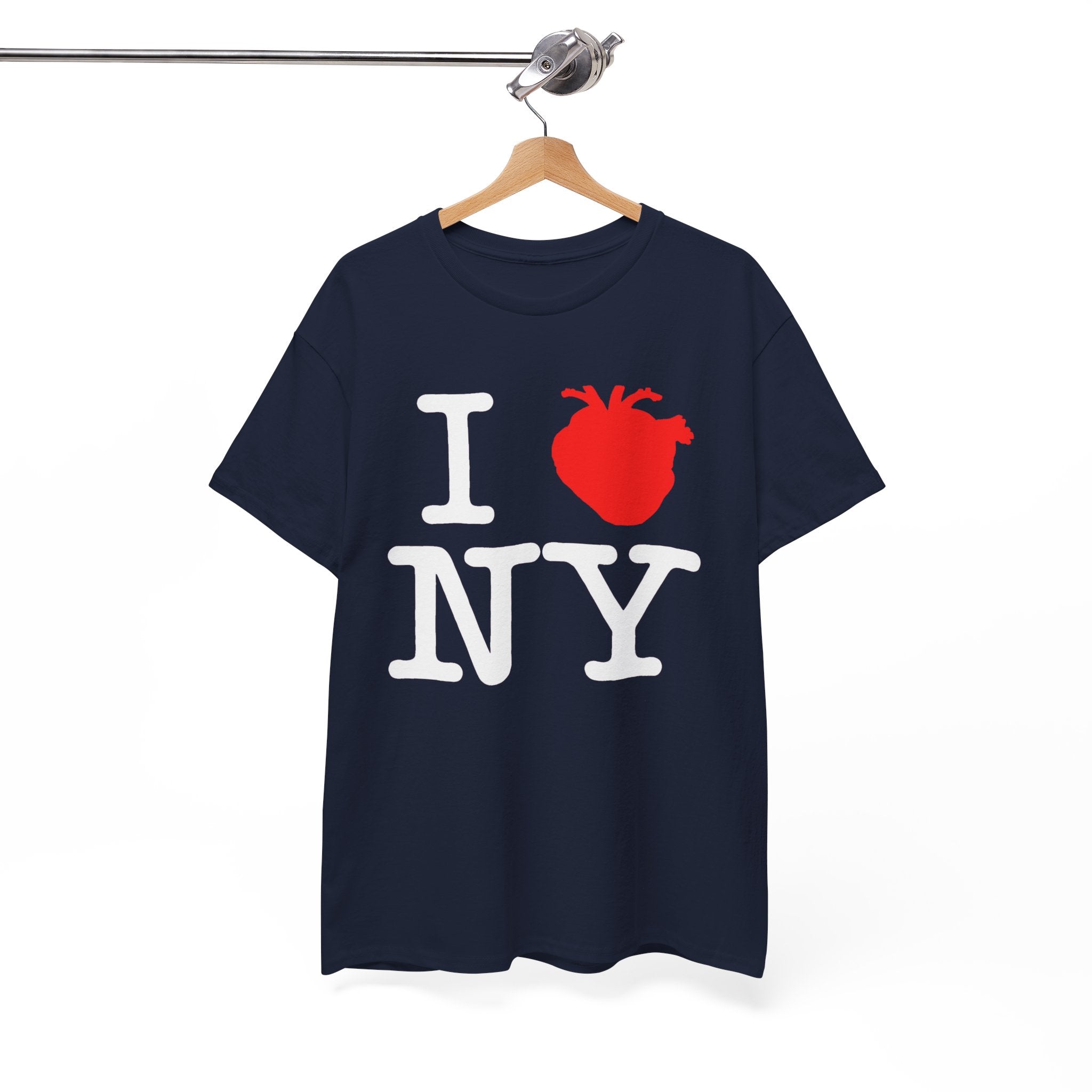I  NY Anatomical Heart T‑Shirt — NYC Souvenir Tee