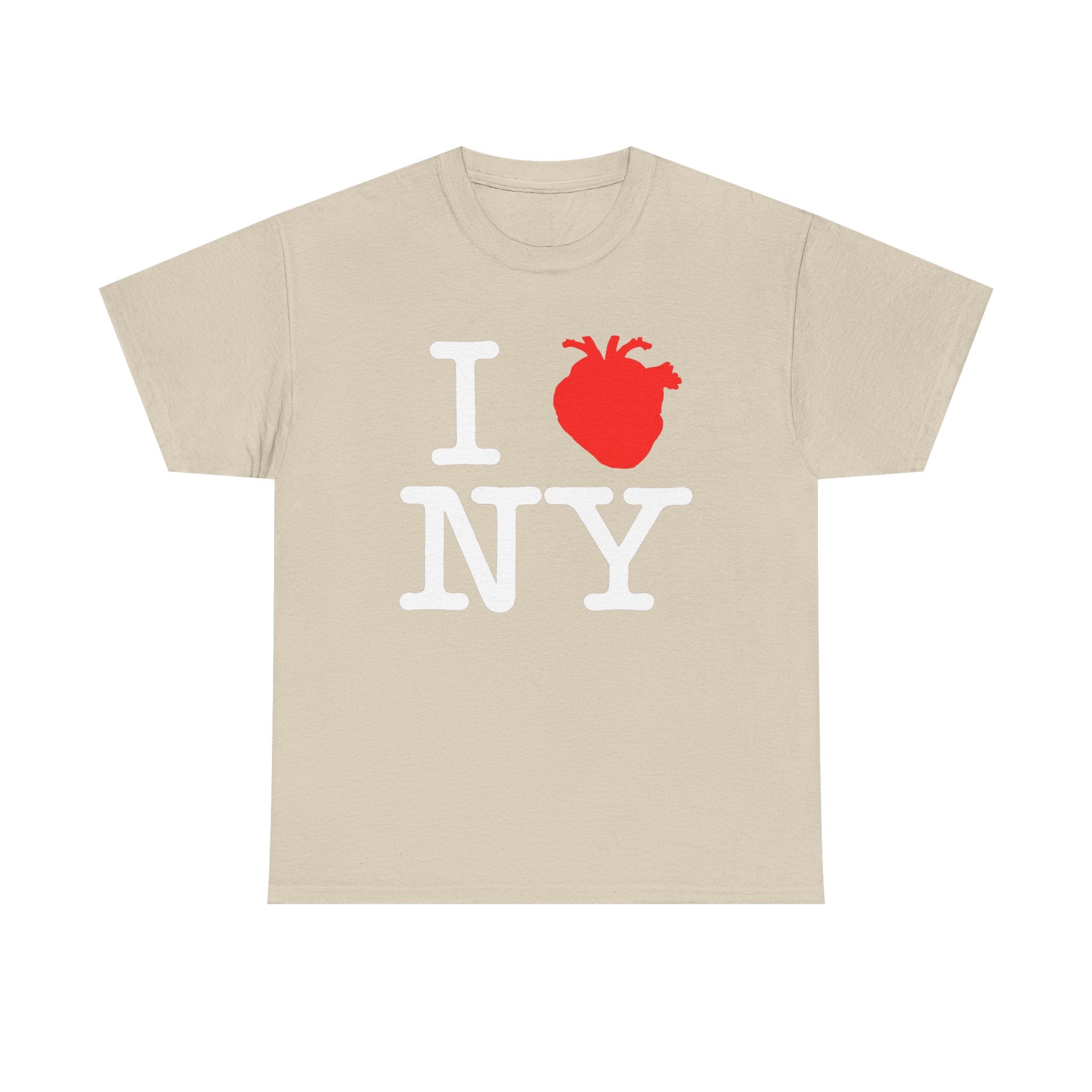 I  NY Anatomical Heart T‑Shirt — NYC Souvenir Tee