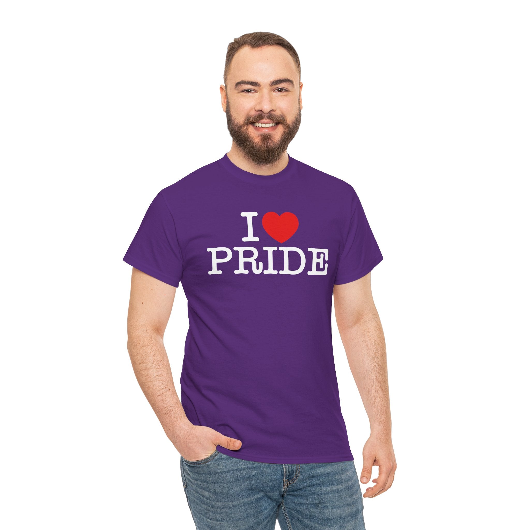 I Heart PRIDE — Classic I LOVE New York NY PRIDE LGBTQ+ T-Shirt
