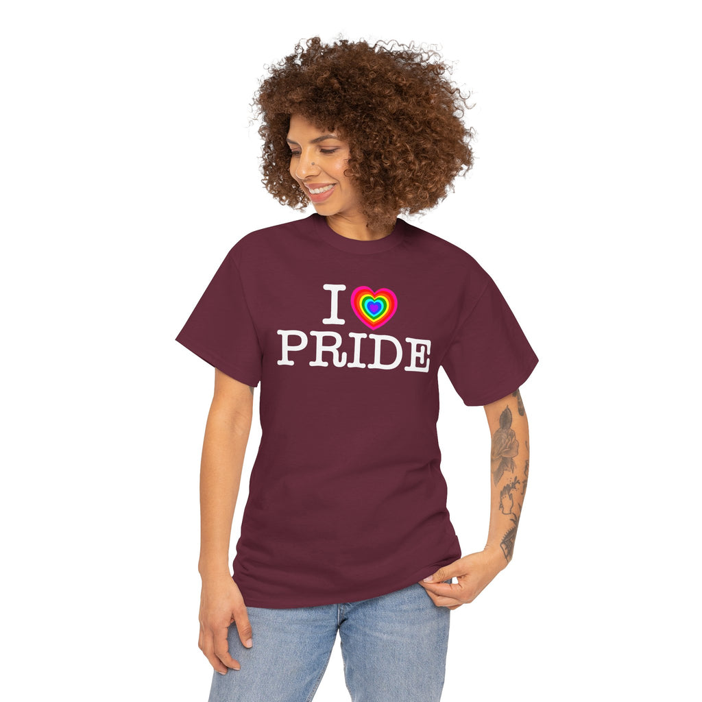 I Heart PRIDE Rainbow Heart — Classic I LOVE New York NY T-Shirt