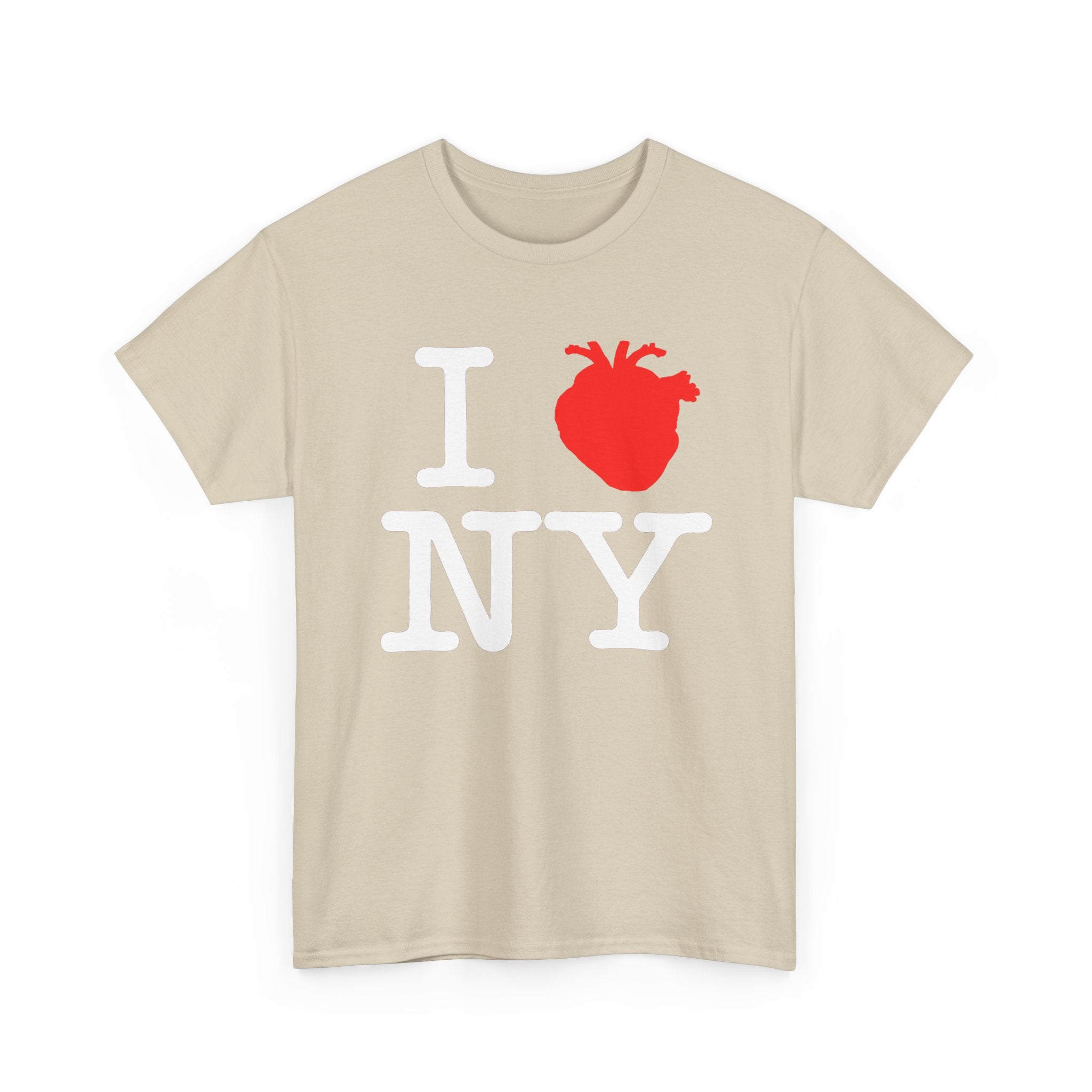 I  NY Anatomical Heart T‑Shirt — NYC Souvenir Tee