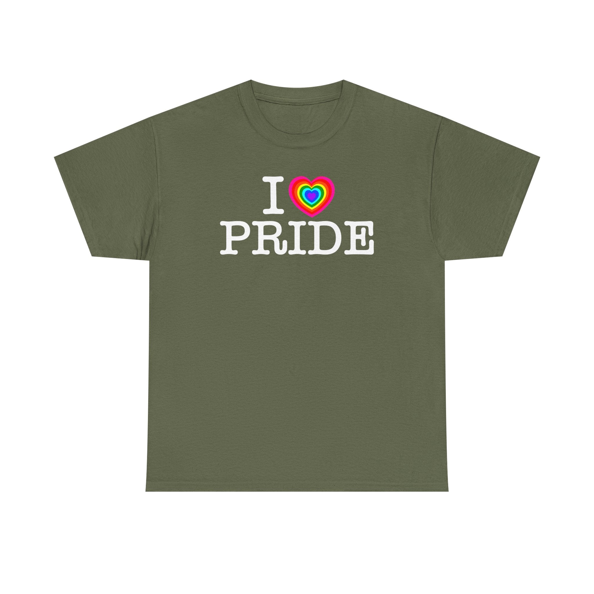 I Heart PRIDE Rainbow Heart — Classic I LOVE New York NY T-Shirt