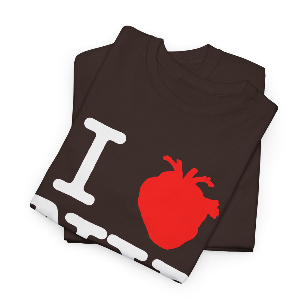 I  NY Anatomical Heart T‑Shirt — NYC Souvenir Tee