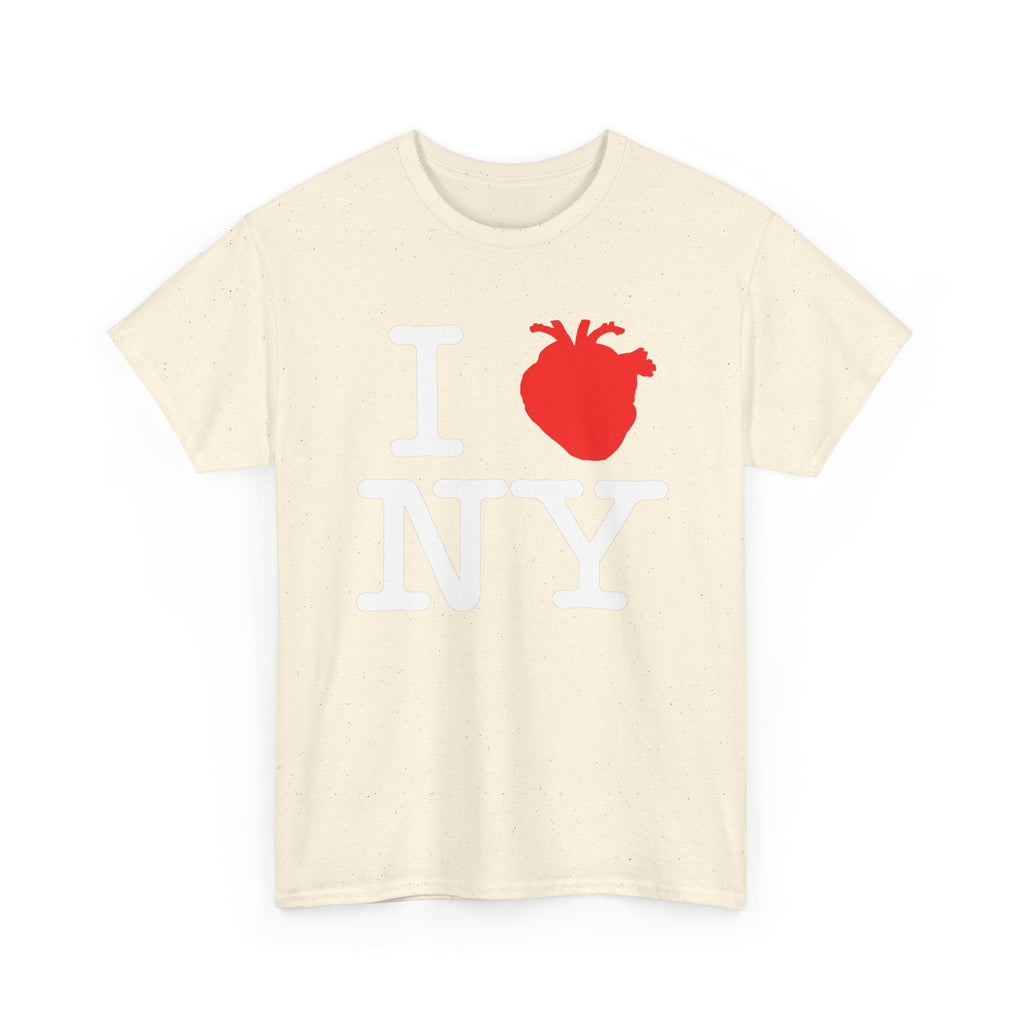 I  NY Anatomical Heart T‑Shirt — NYC Souvenir Tee