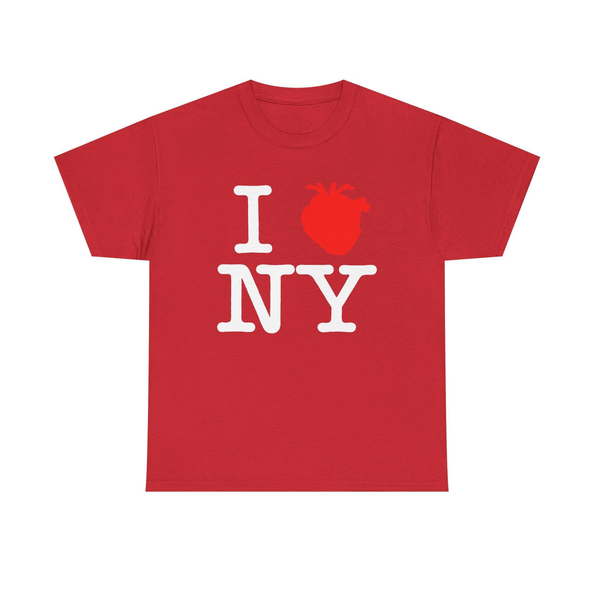 I  NY Anatomical Heart T‑Shirt — NYC Souvenir Tee