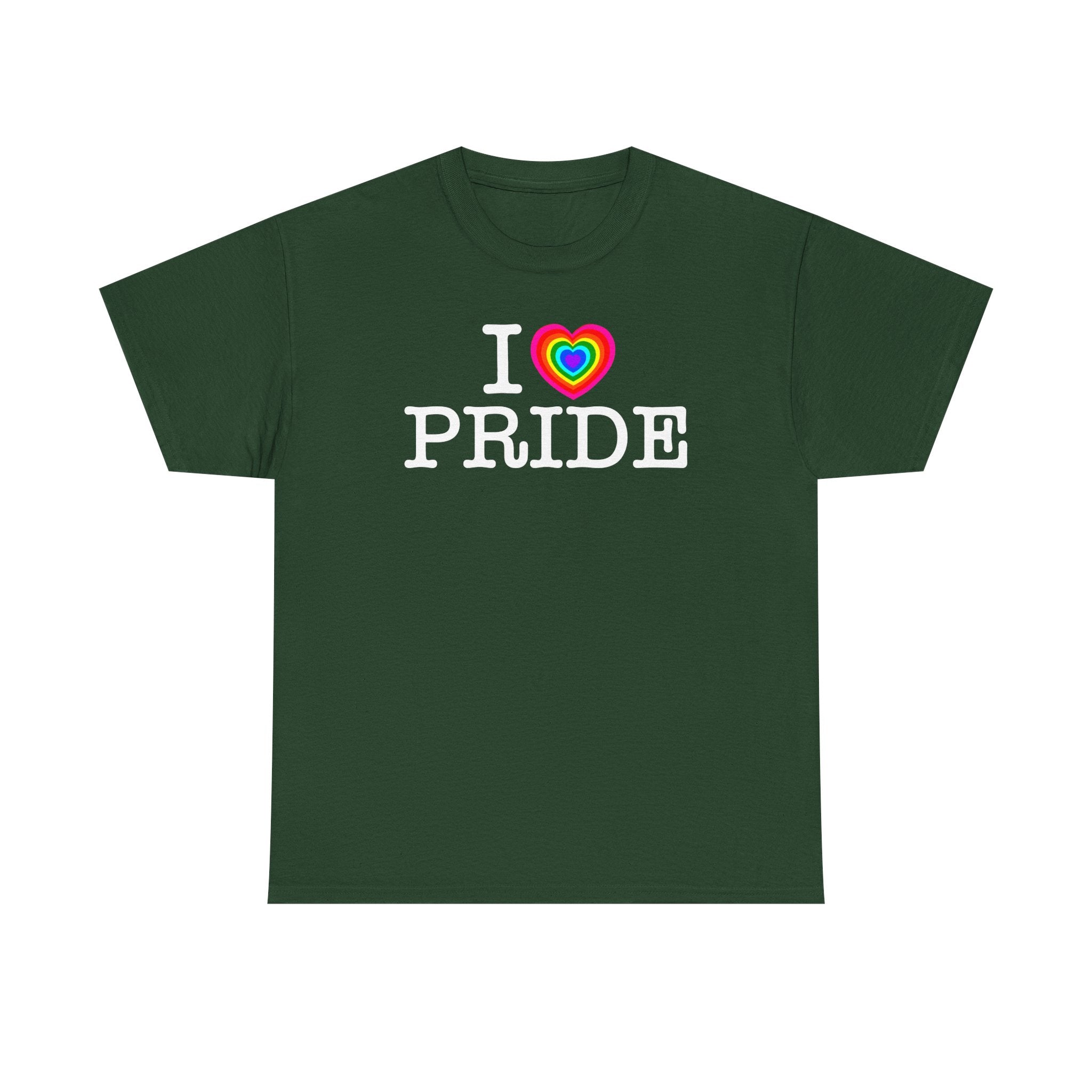 I Heart PRIDE Rainbow Heart — Classic I LOVE New York NY T-Shirt