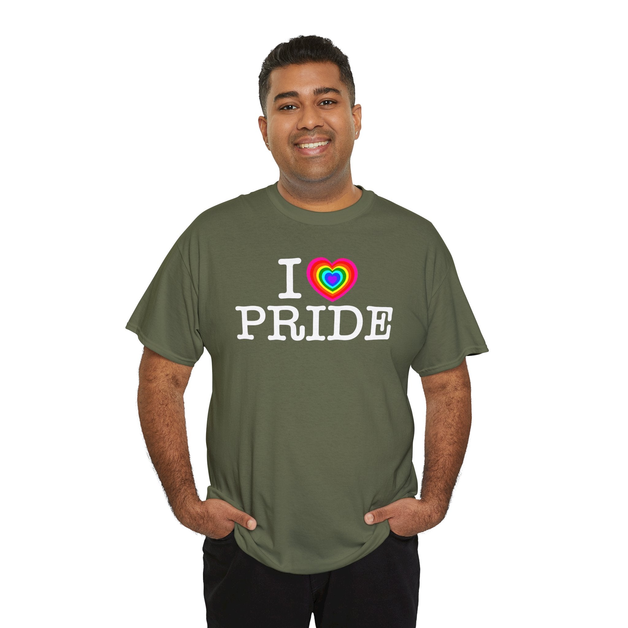 I Heart PRIDE Rainbow Heart — Classic I LOVE New York NY T-Shirt
