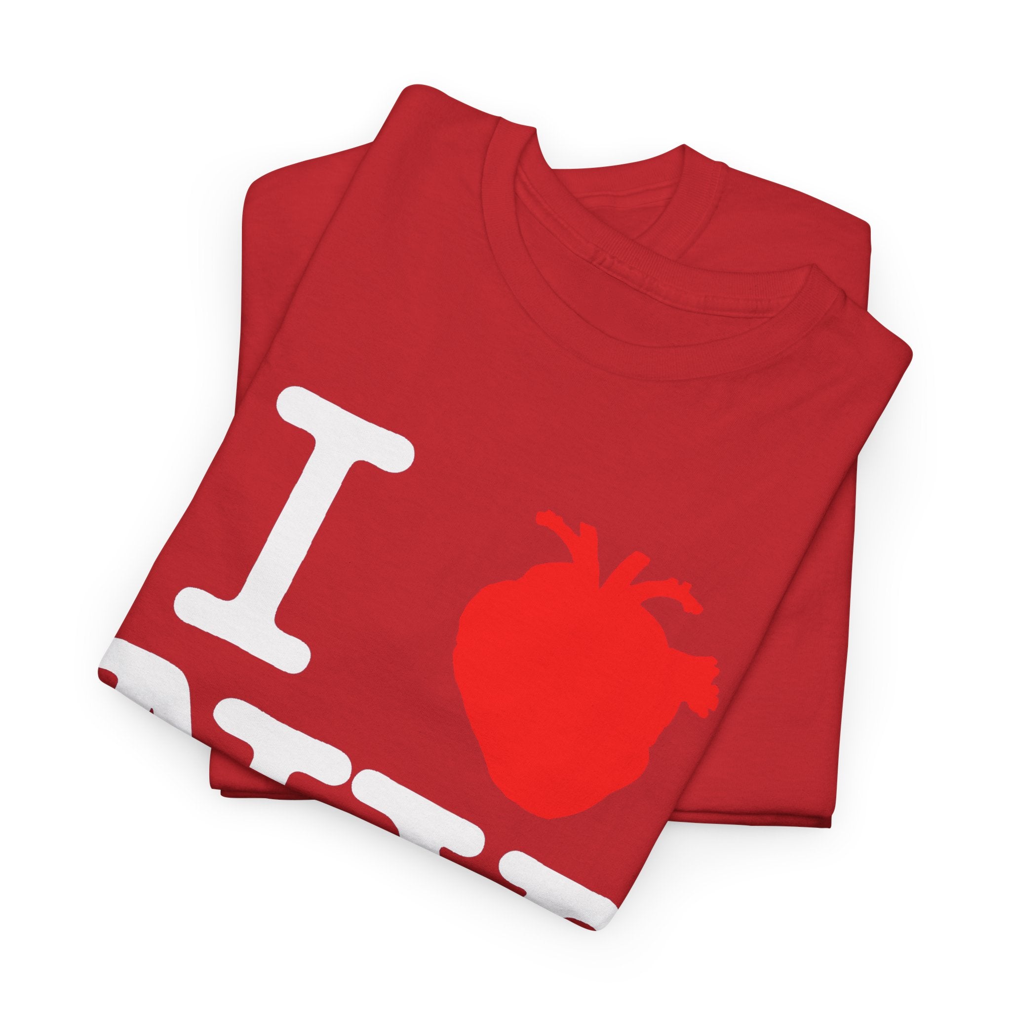 I  NY Anatomical Heart T‑Shirt — NYC Souvenir Tee