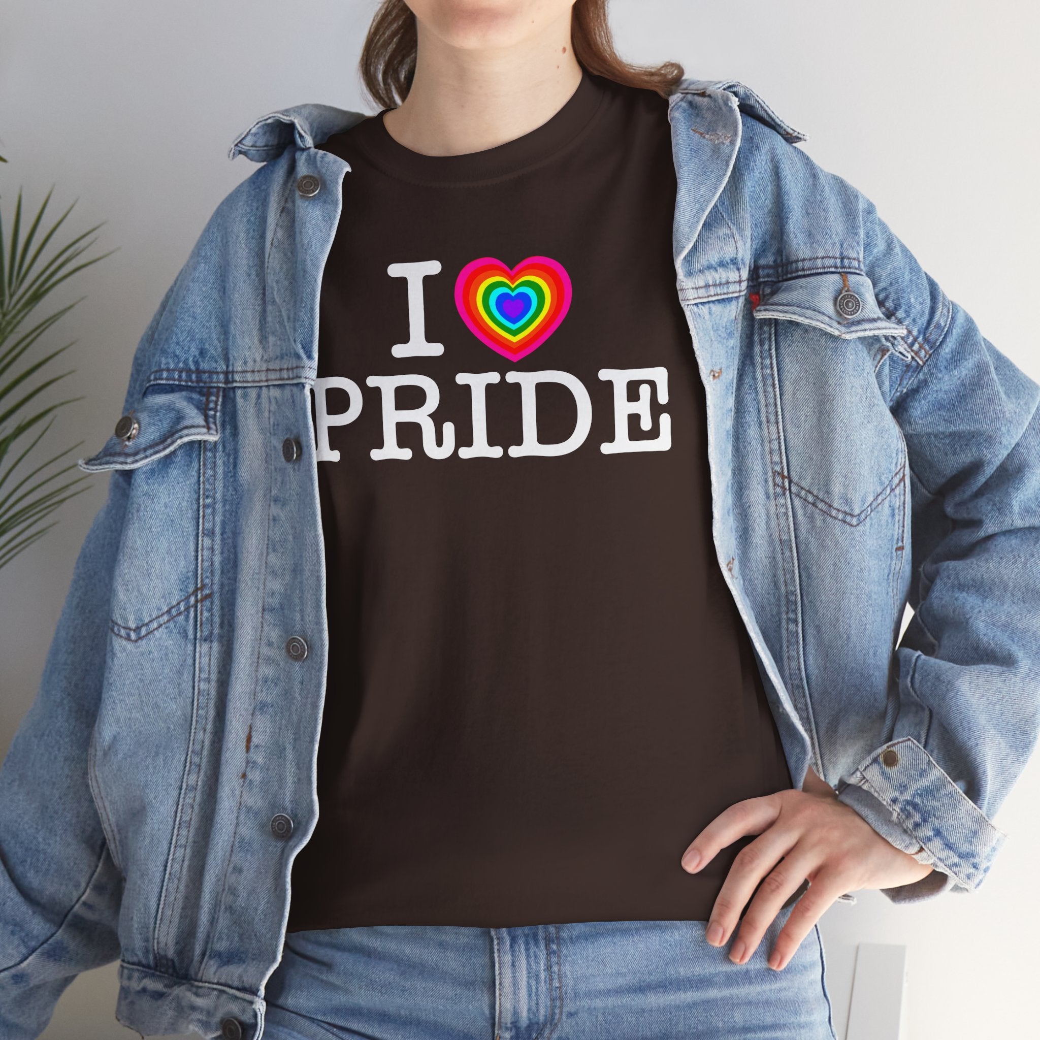 I Heart PRIDE Rainbow Heart — Classic I LOVE New York NY T-Shirt