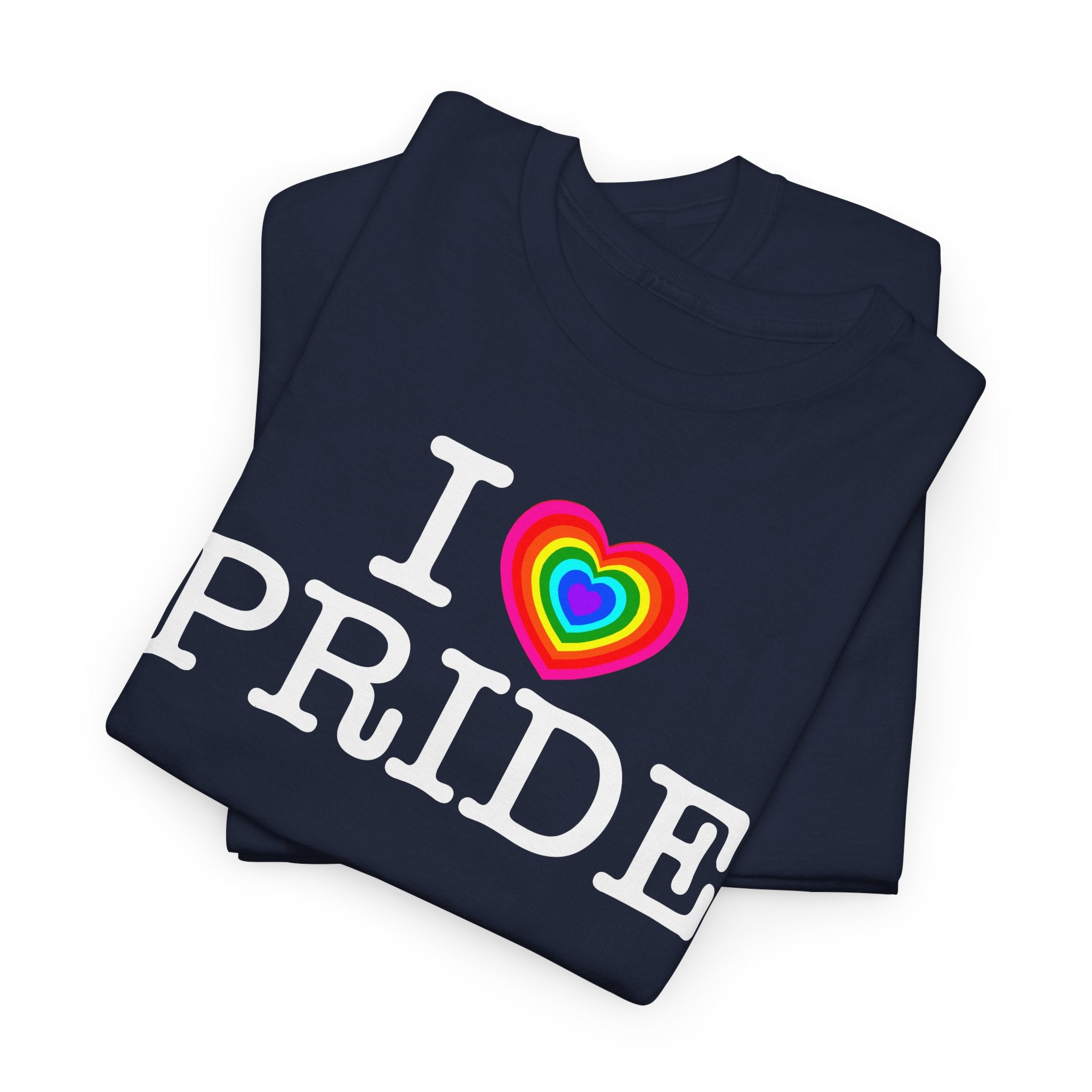 I Heart PRIDE Rainbow Heart — Classic I LOVE New York NY T-Shirt
