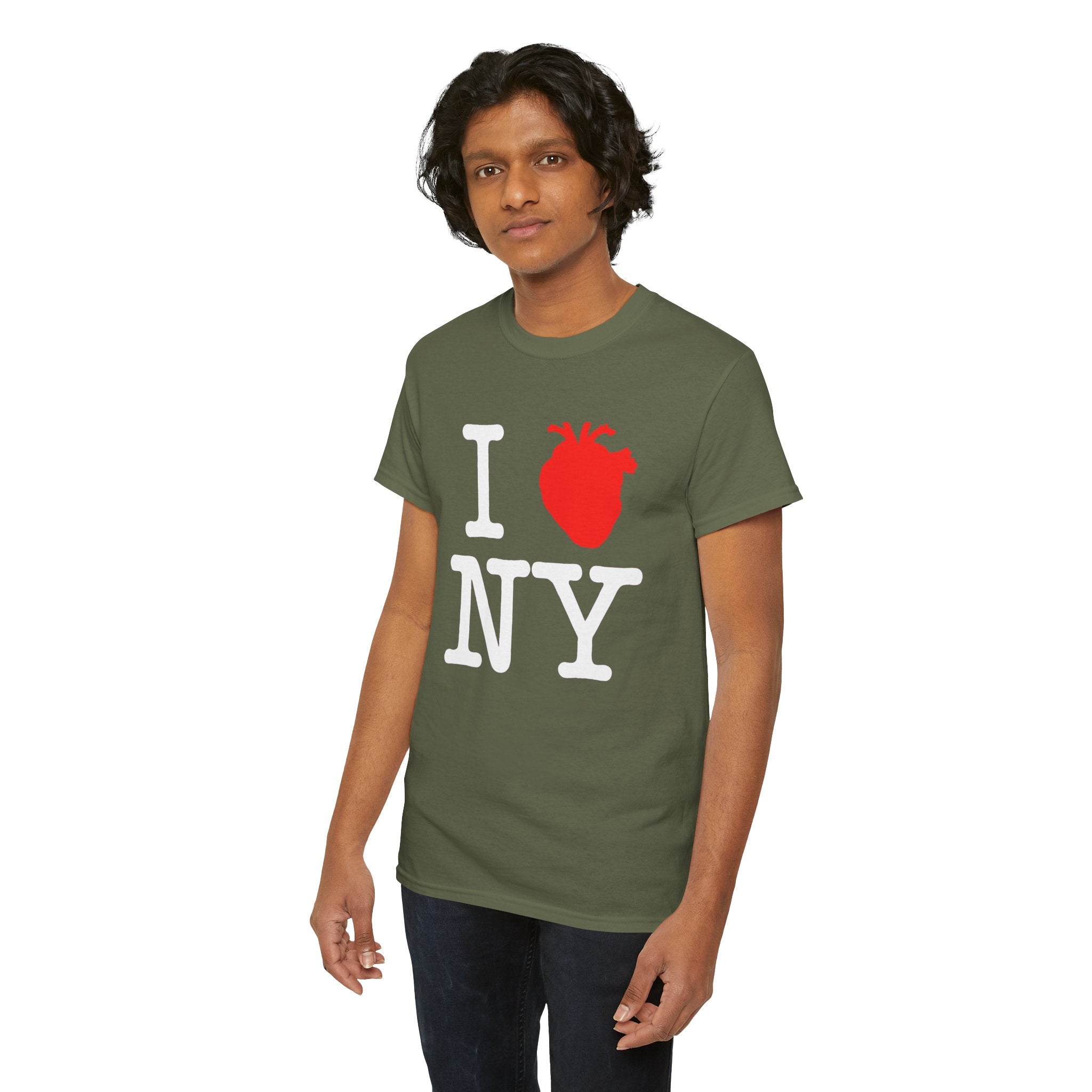 I  NY Anatomical Heart T‑Shirt — NYC Souvenir Tee