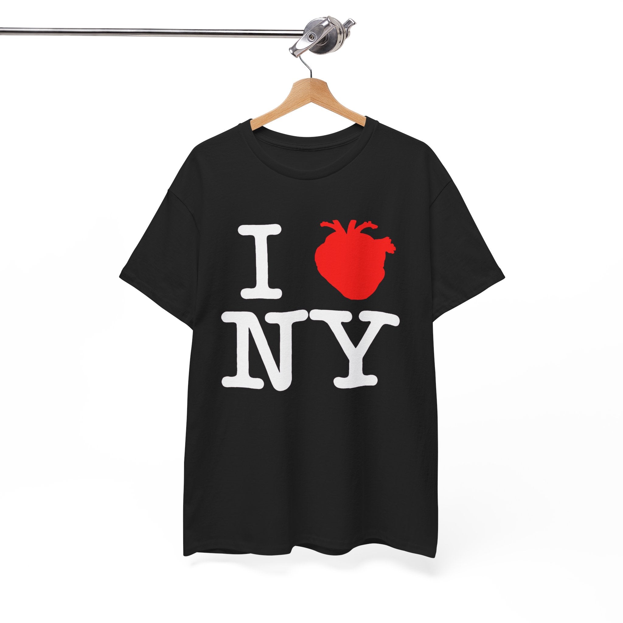 I  NY Anatomical Heart T‑Shirt — NYC Souvenir Tee