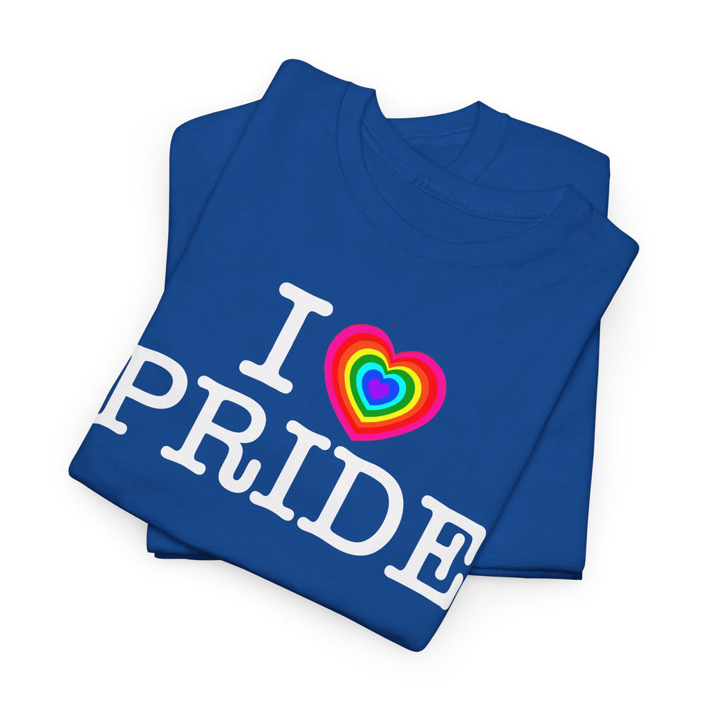I Heart PRIDE Rainbow Heart — Classic I LOVE New York NY T-Shirt