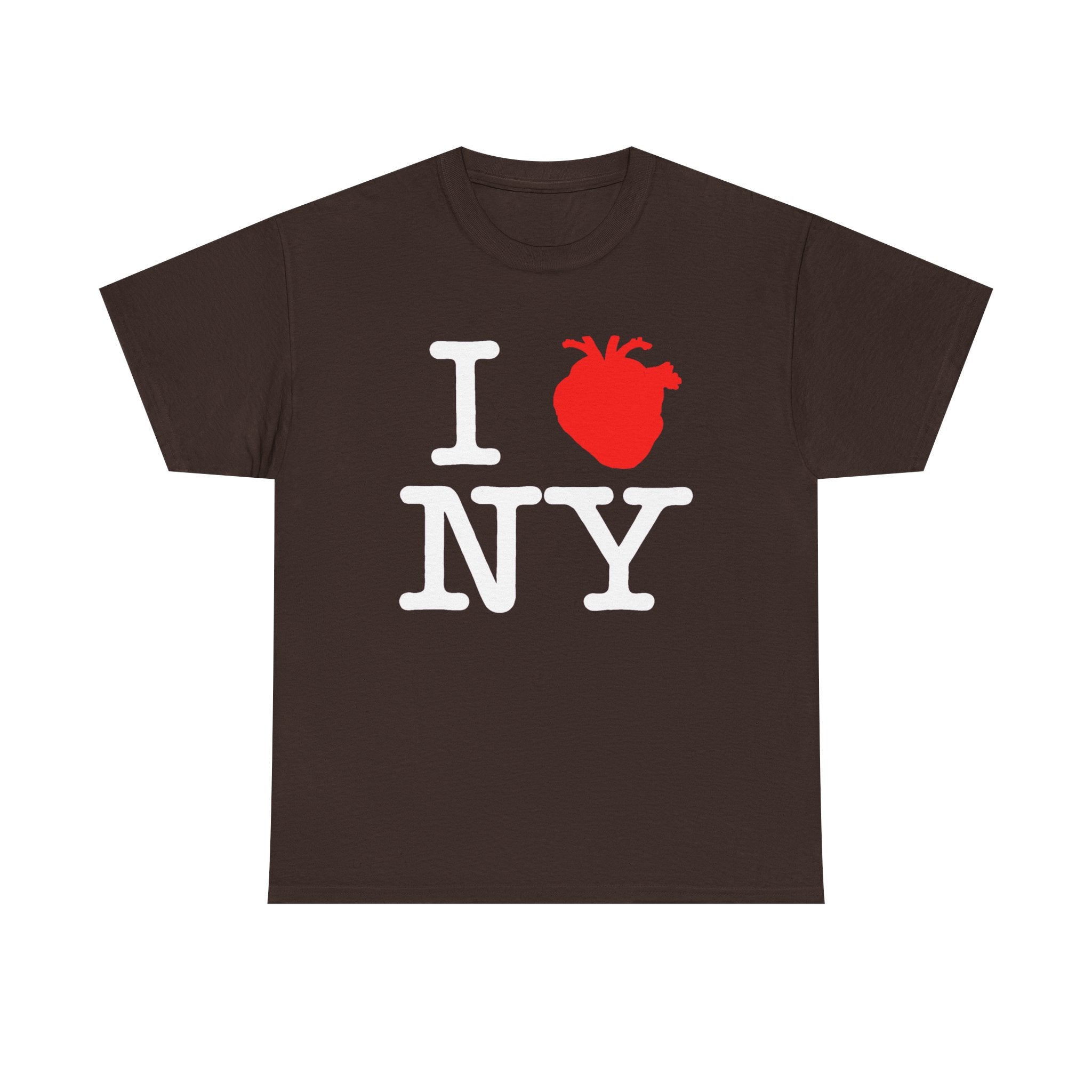I  NY Anatomical Heart T‑Shirt — NYC Souvenir Tee
