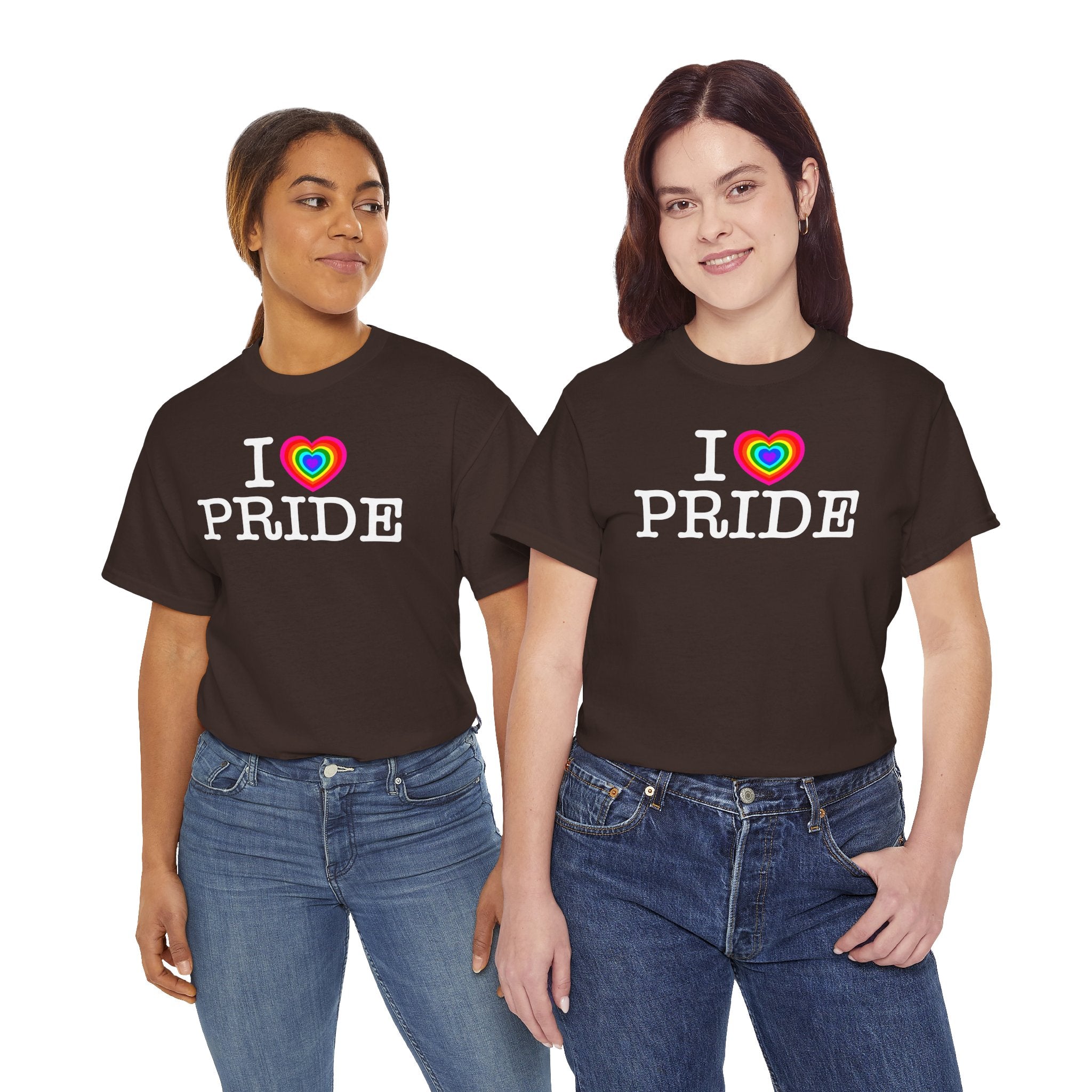 I Heart PRIDE Rainbow Heart — Classic I LOVE New York NY T-Shirt