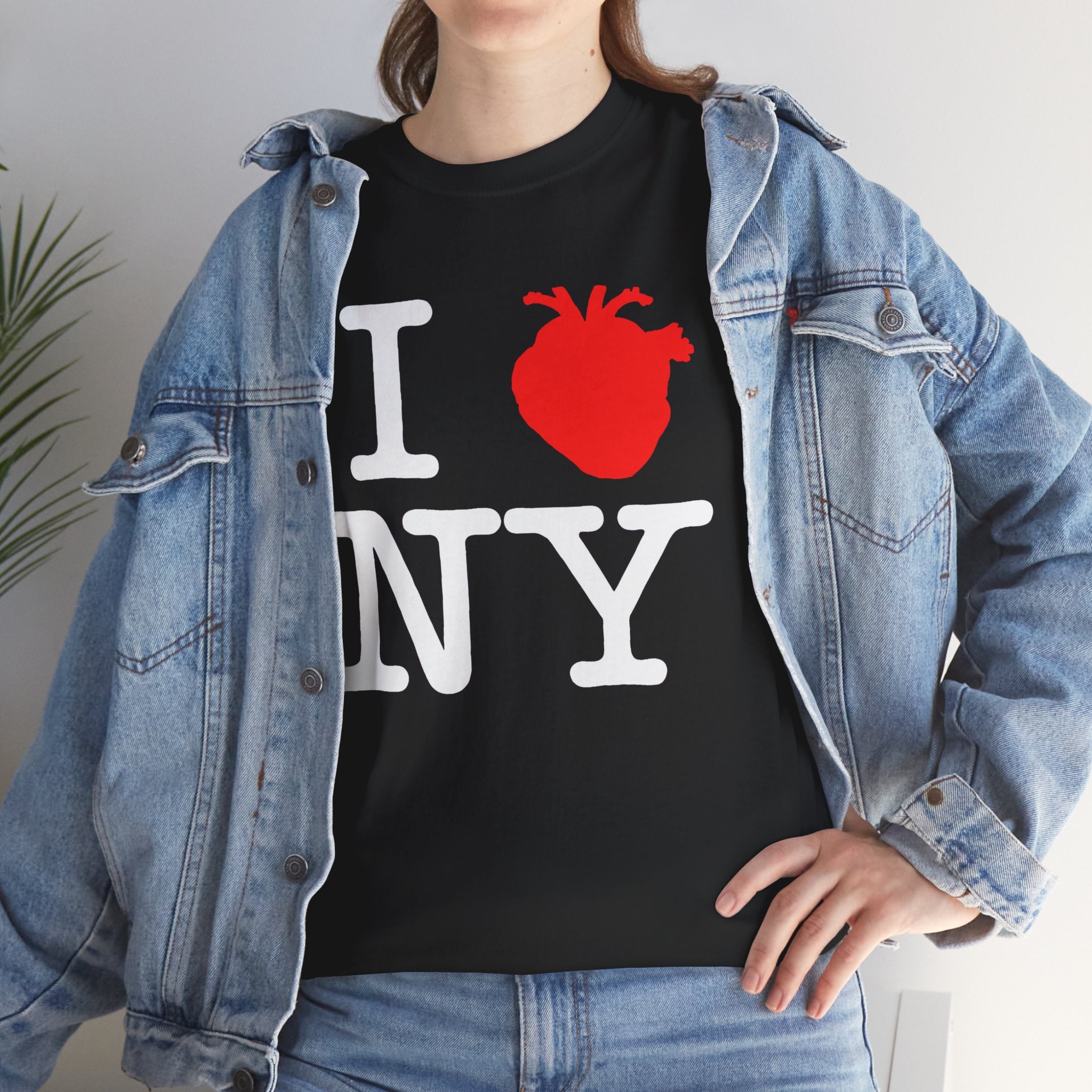 I  NY Anatomical Heart T‑Shirt — NYC Souvenir Tee