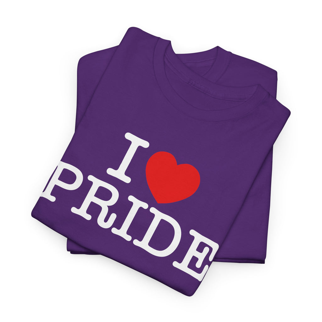 I Heart PRIDE — Classic I LOVE New York NY PRIDE LGBTQ+ T-Shirt