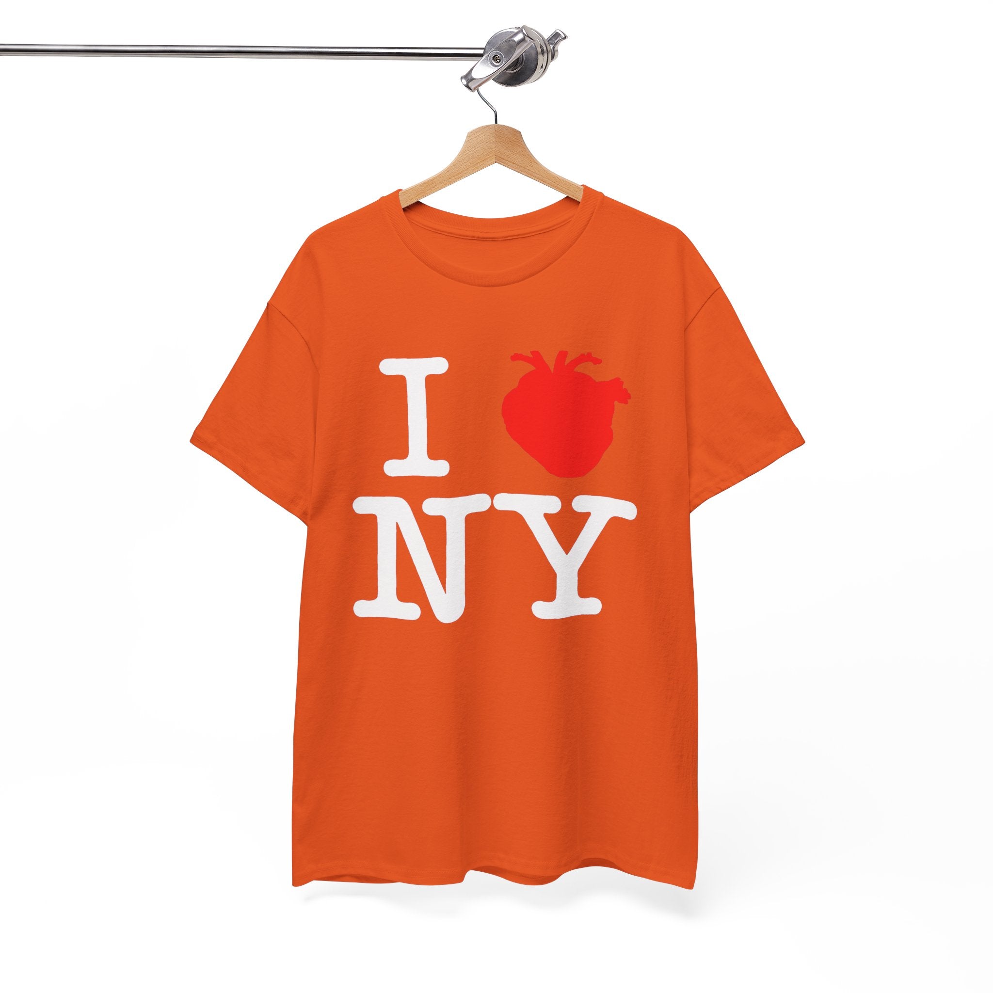 I  NY Anatomical Heart T‑Shirt — NYC Souvenir Tee