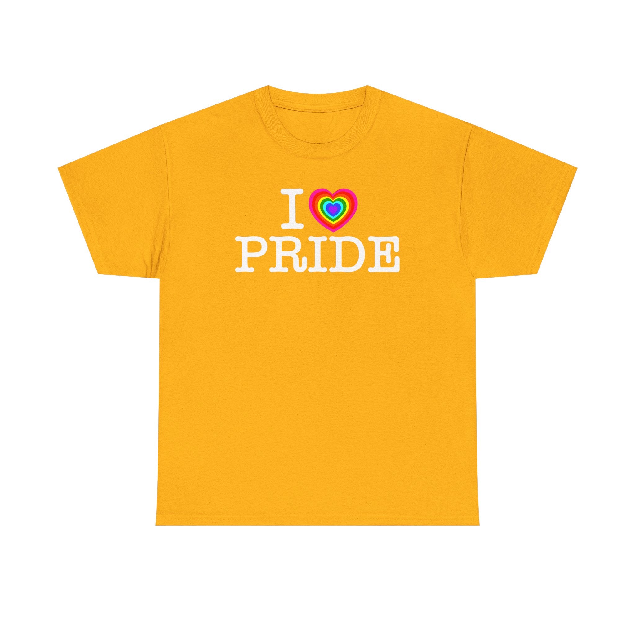 I Heart PRIDE Rainbow Heart — Classic I LOVE New York NY T-Shirt