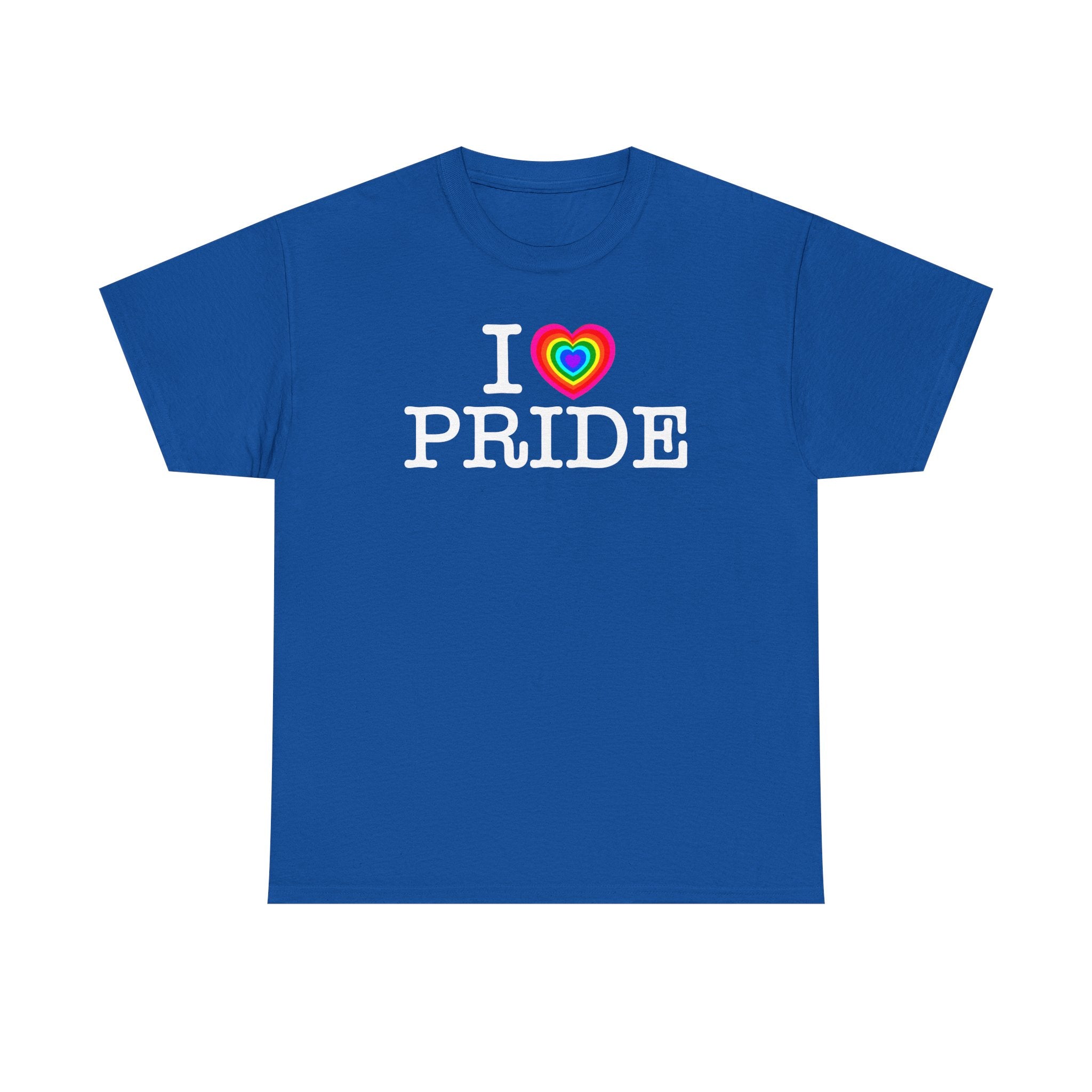I Heart PRIDE Rainbow Heart — Classic I LOVE New York NY T-Shirt