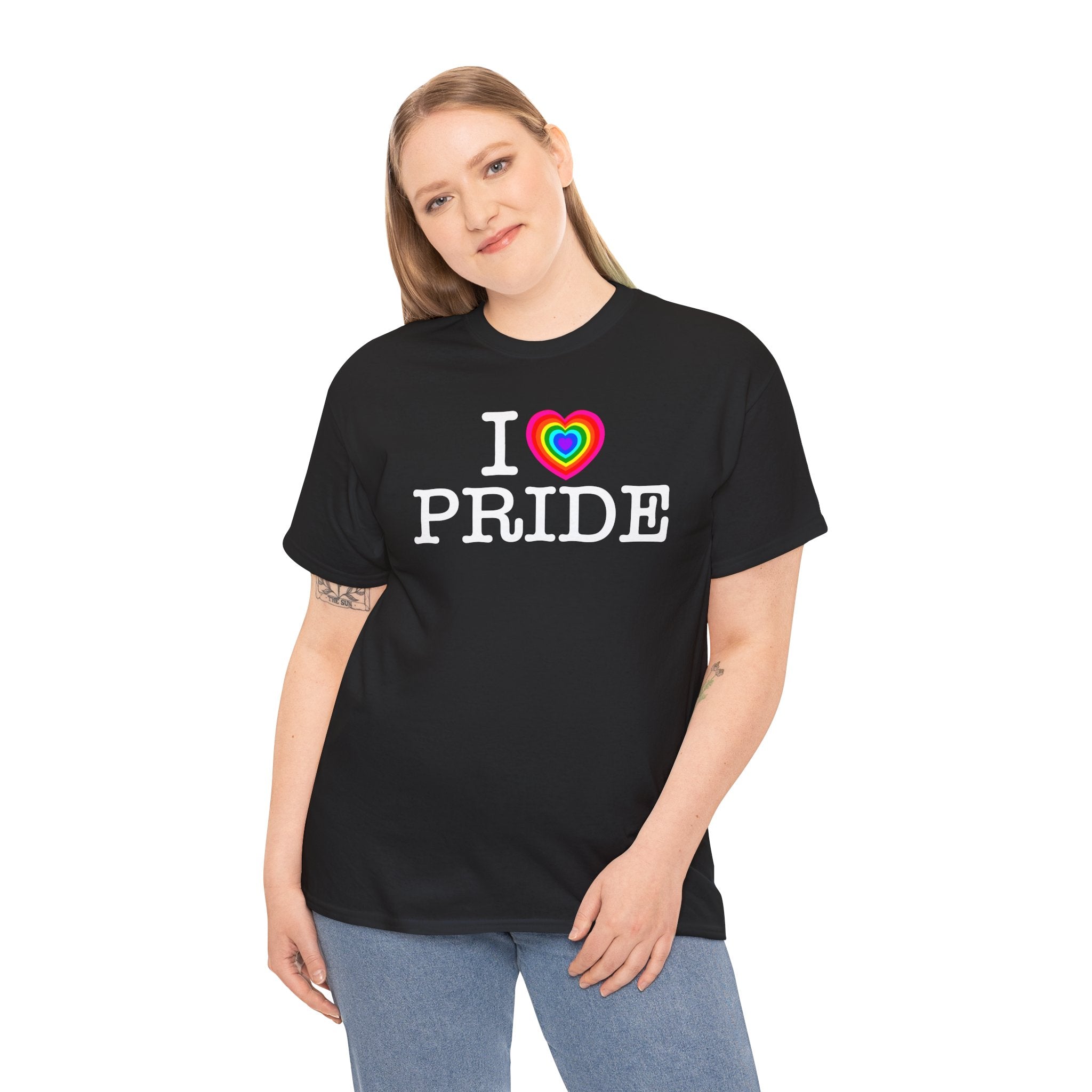 I Heart PRIDE Rainbow Heart — Classic I LOVE New York NY T-Shirt