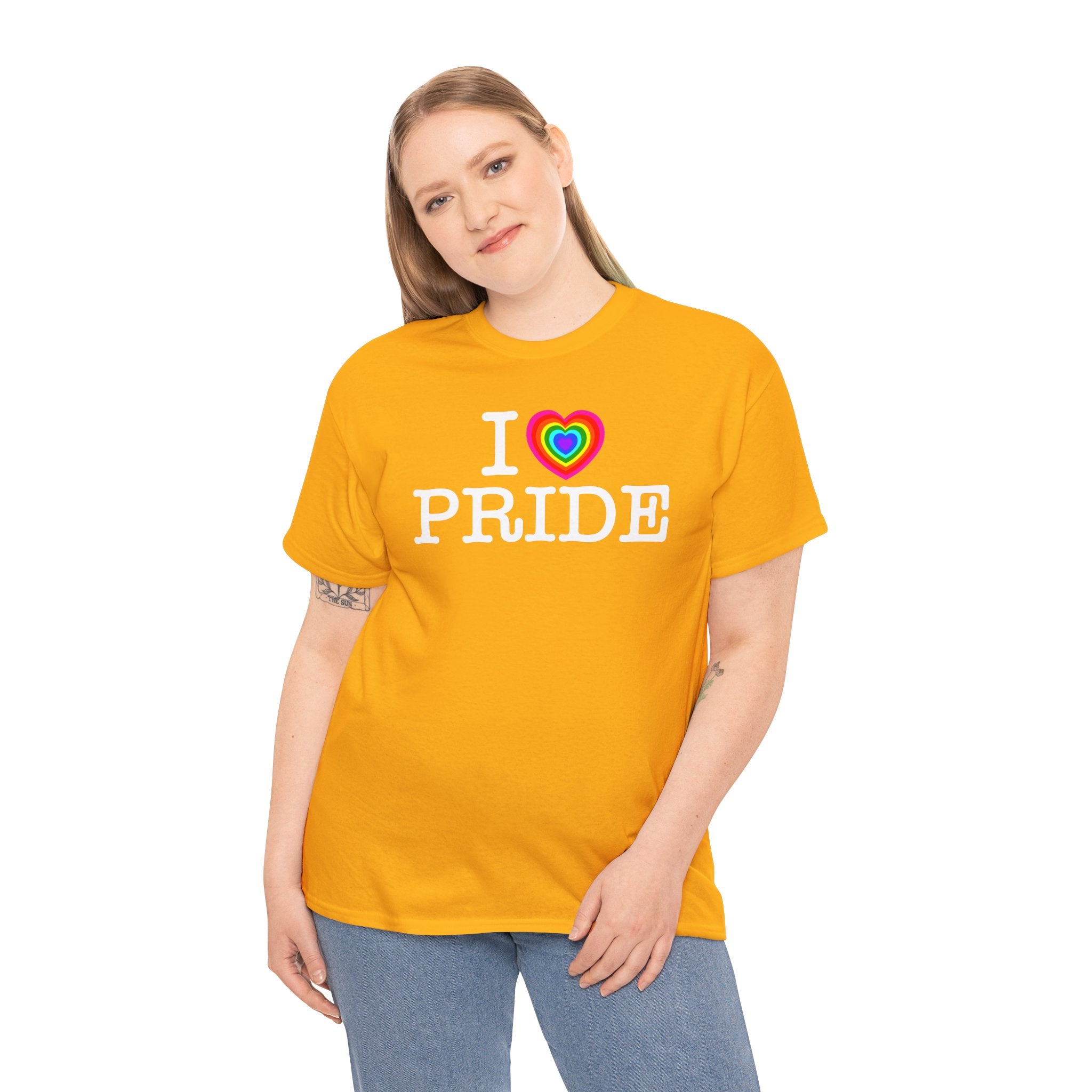 I Heart PRIDE Rainbow Heart — Classic I LOVE New York NY T-Shirt