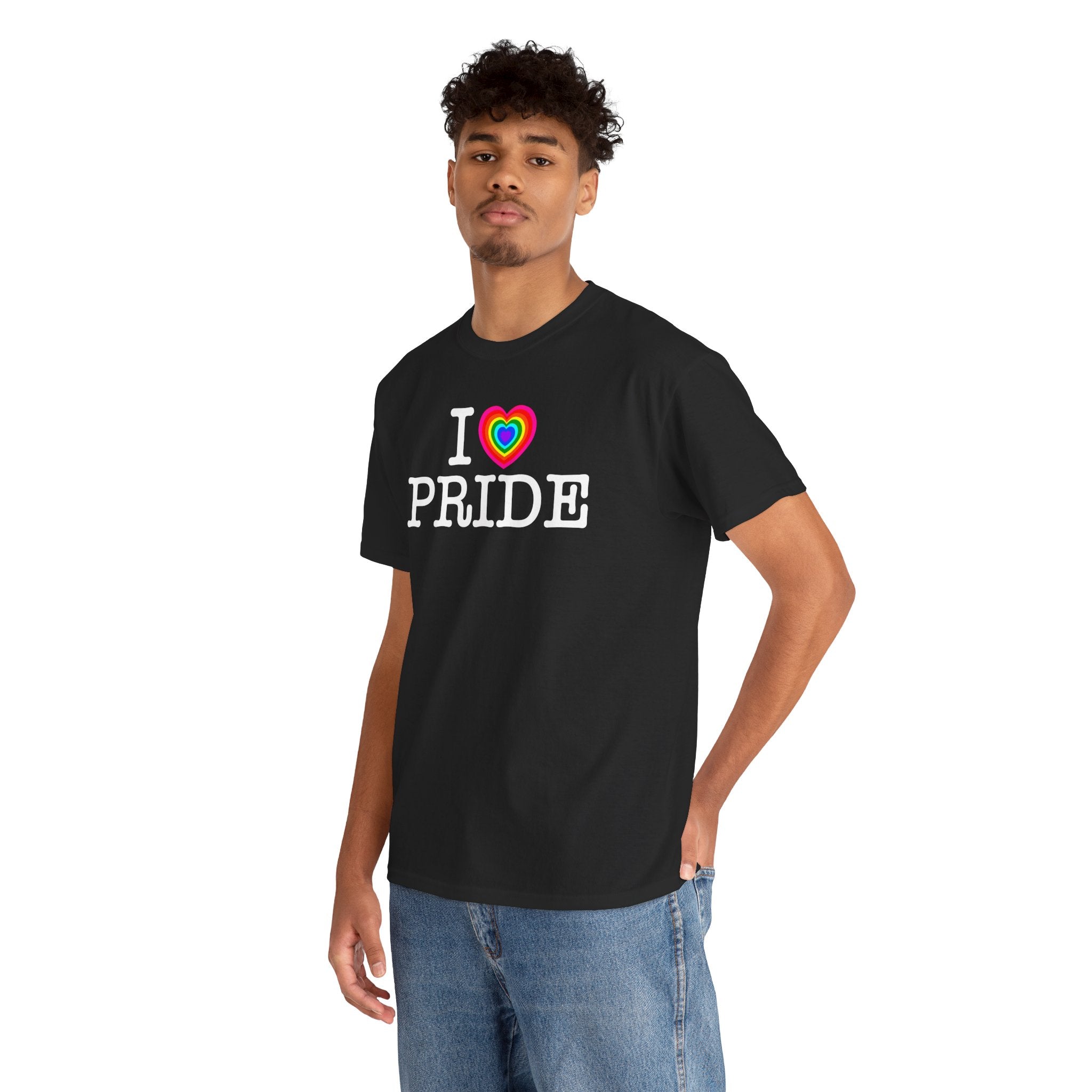 I Heart PRIDE Rainbow Heart — Classic I LOVE New York NY T-Shirt