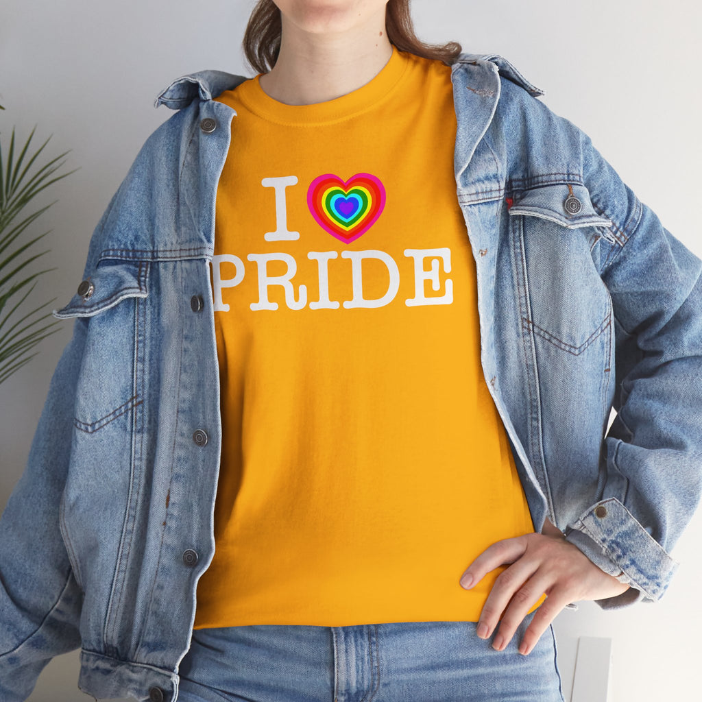 I Heart PRIDE Rainbow Heart — Classic I LOVE New York NY T-Shirt