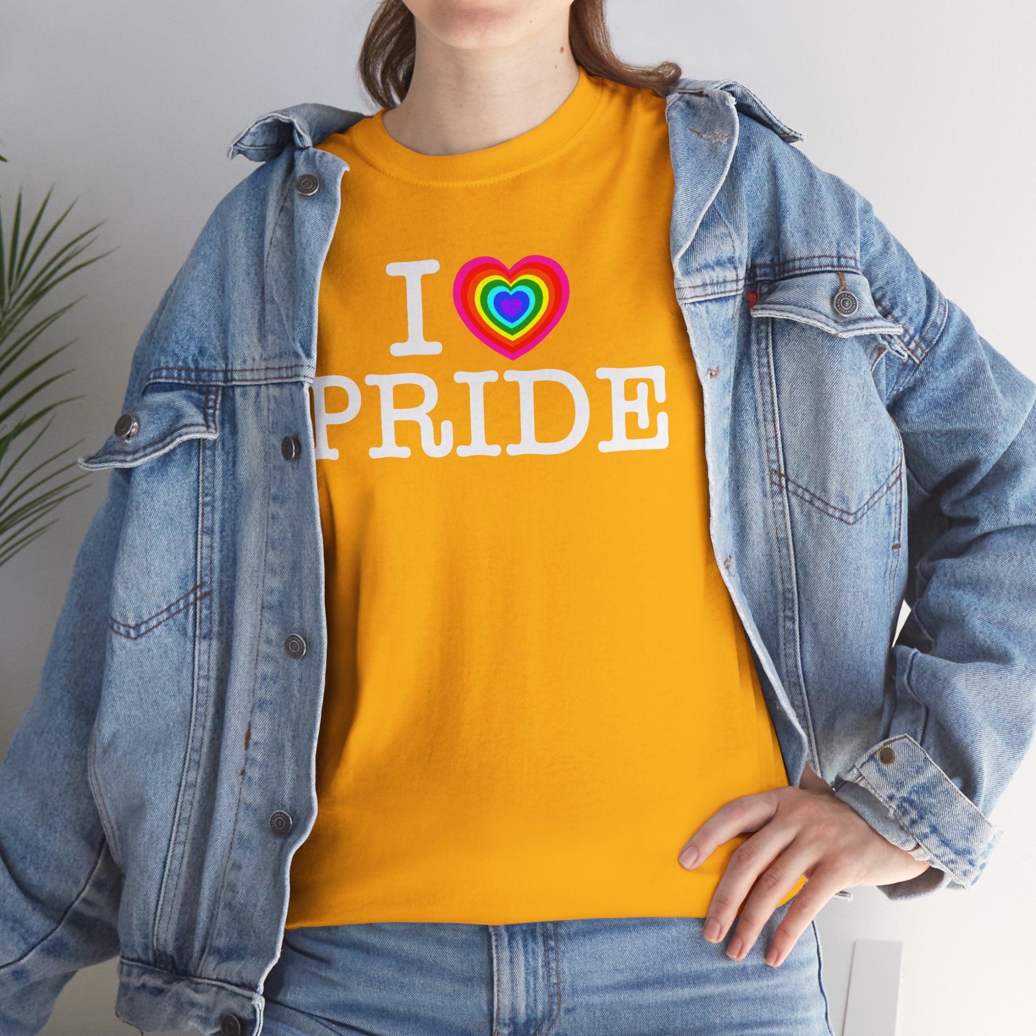 I Heart PRIDE Rainbow Heart — Classic I LOVE New York NY T-Shirt