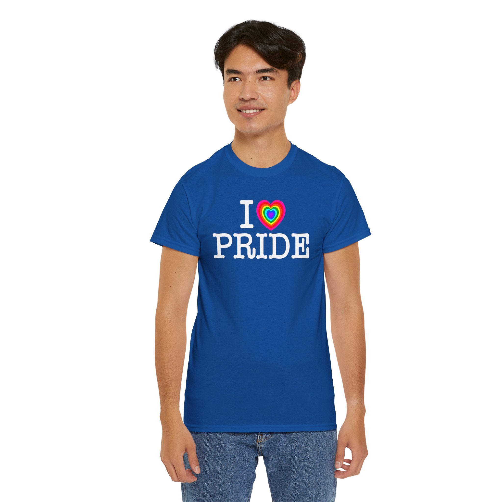 I Heart PRIDE Rainbow Heart — Classic I LOVE New York NY T-Shirt