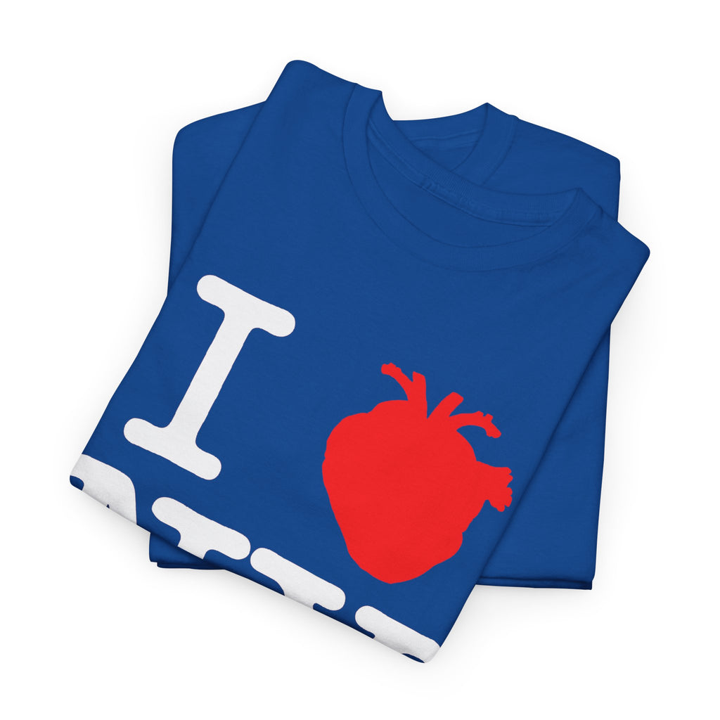 I  NY Anatomical Heart T‑Shirt — NYC Souvenir Tee