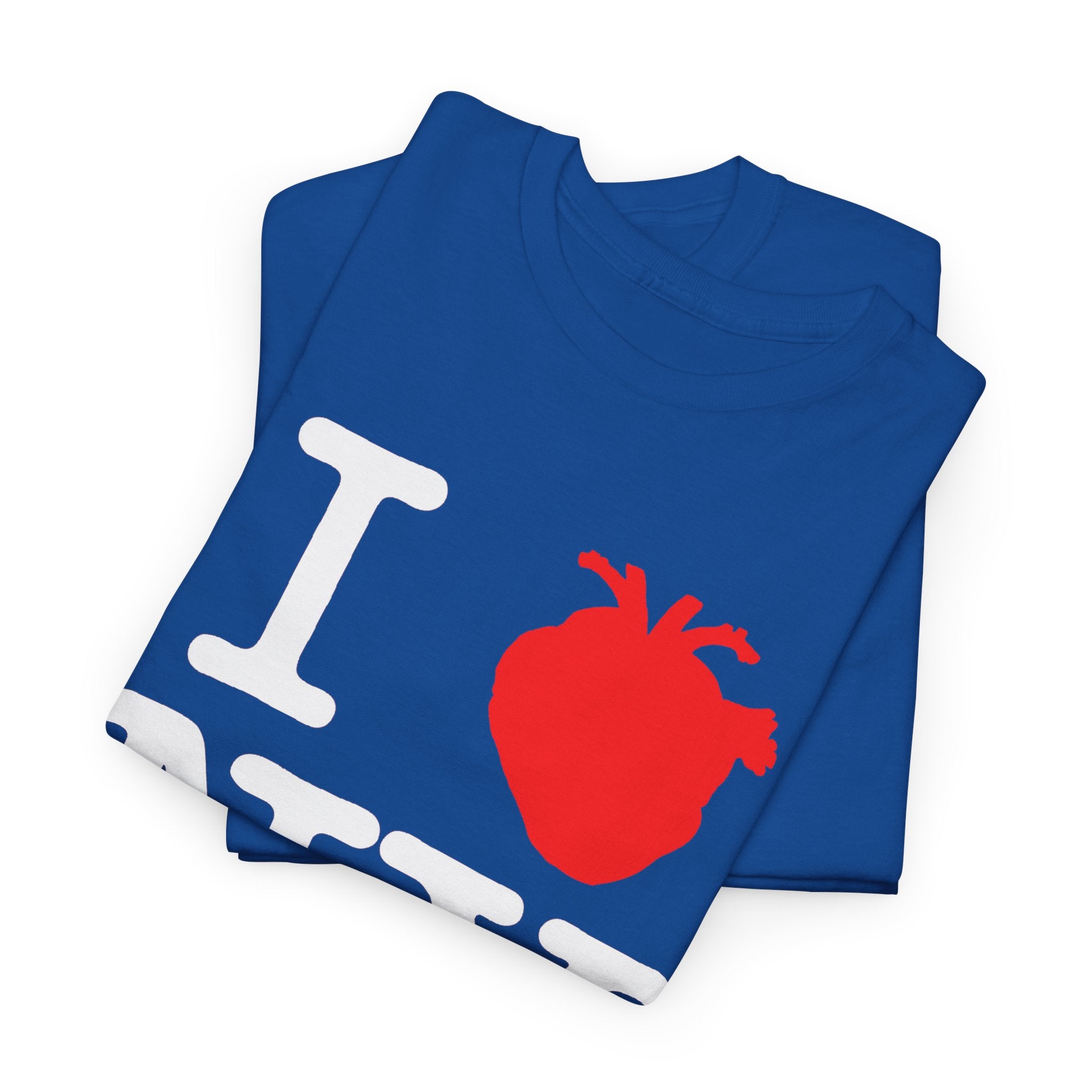 I  NY Anatomical Heart T‑Shirt — NYC Souvenir Tee
