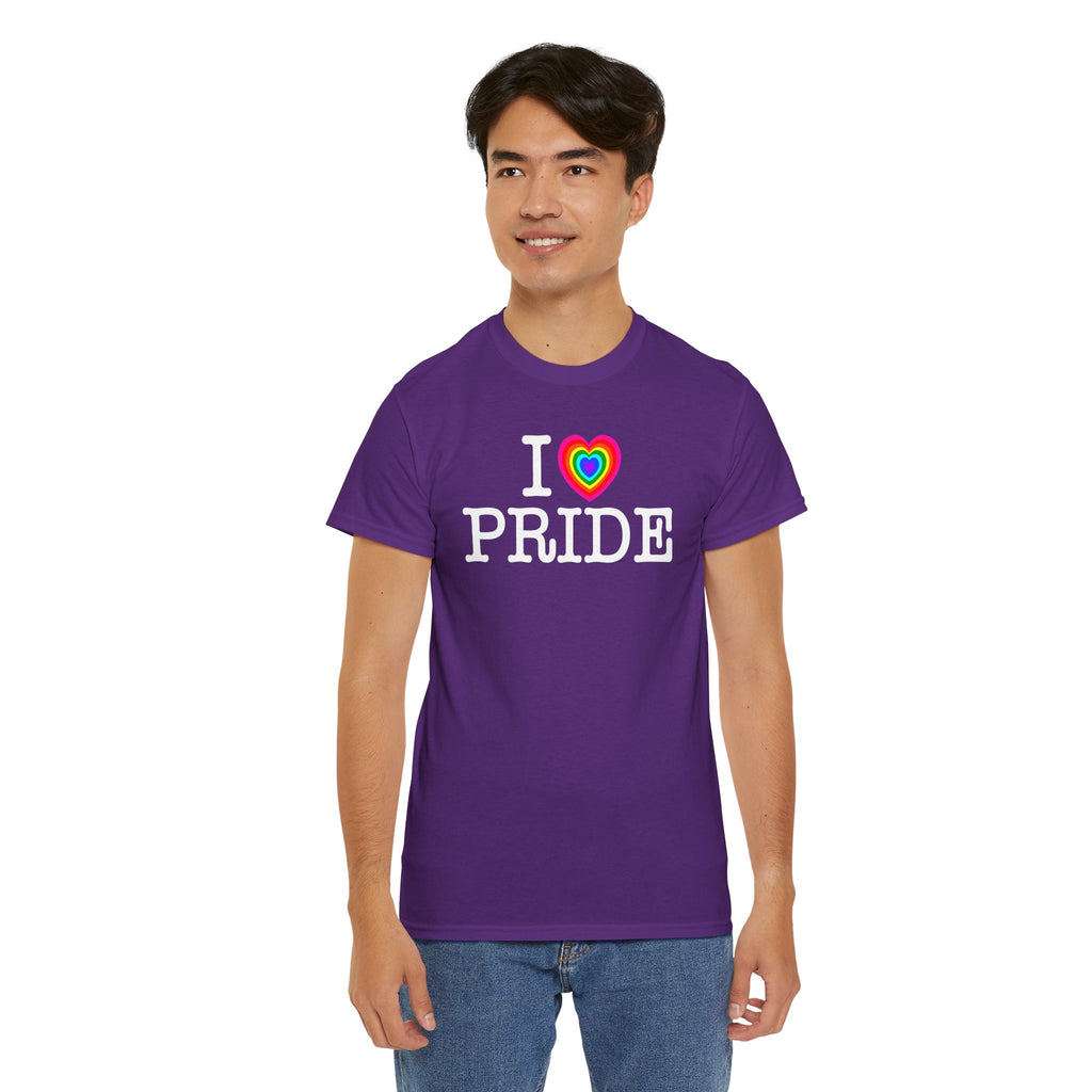 I Heart PRIDE Rainbow Heart — Classic I LOVE New York NY T-Shirt