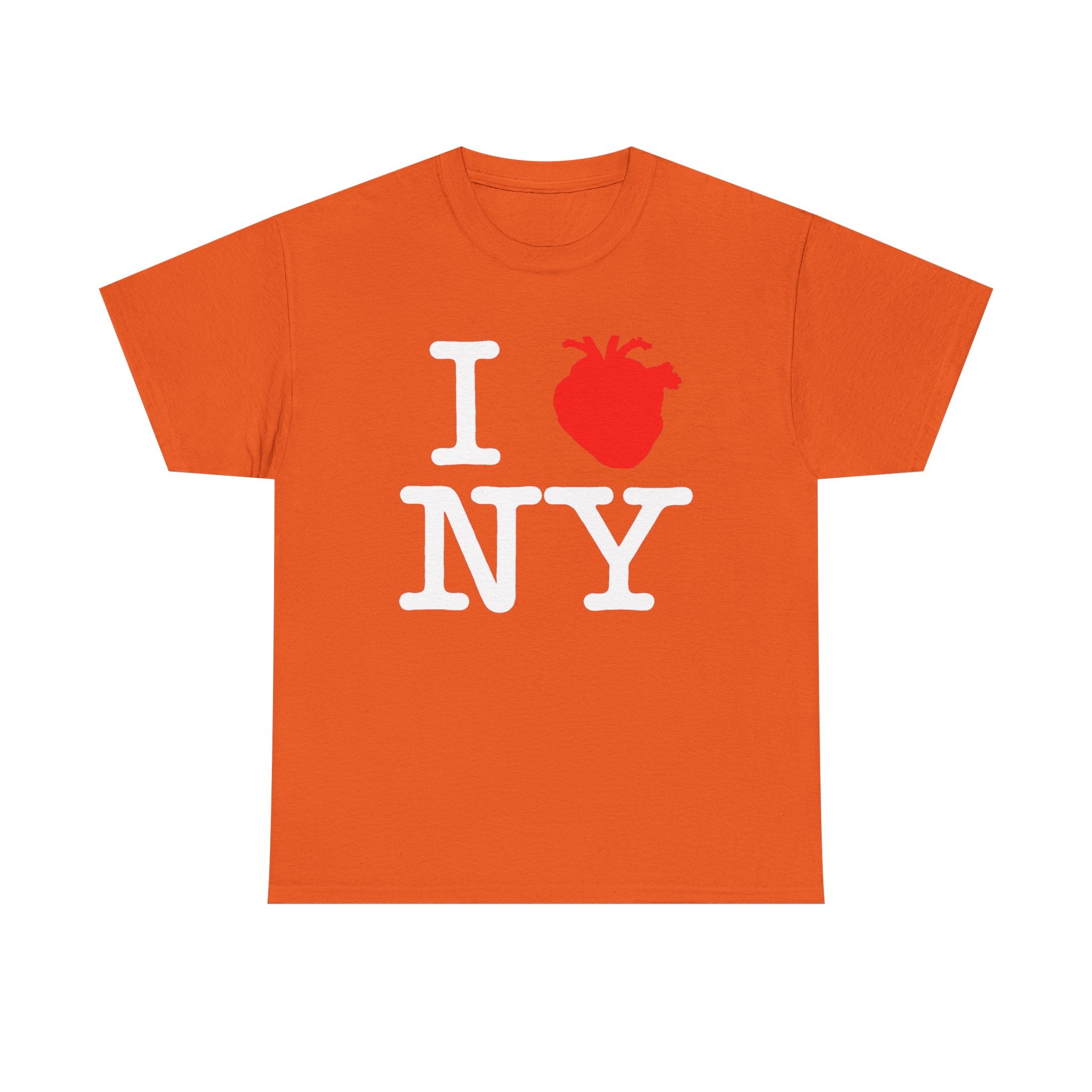 I  NY Anatomical Heart T‑Shirt — NYC Souvenir Tee