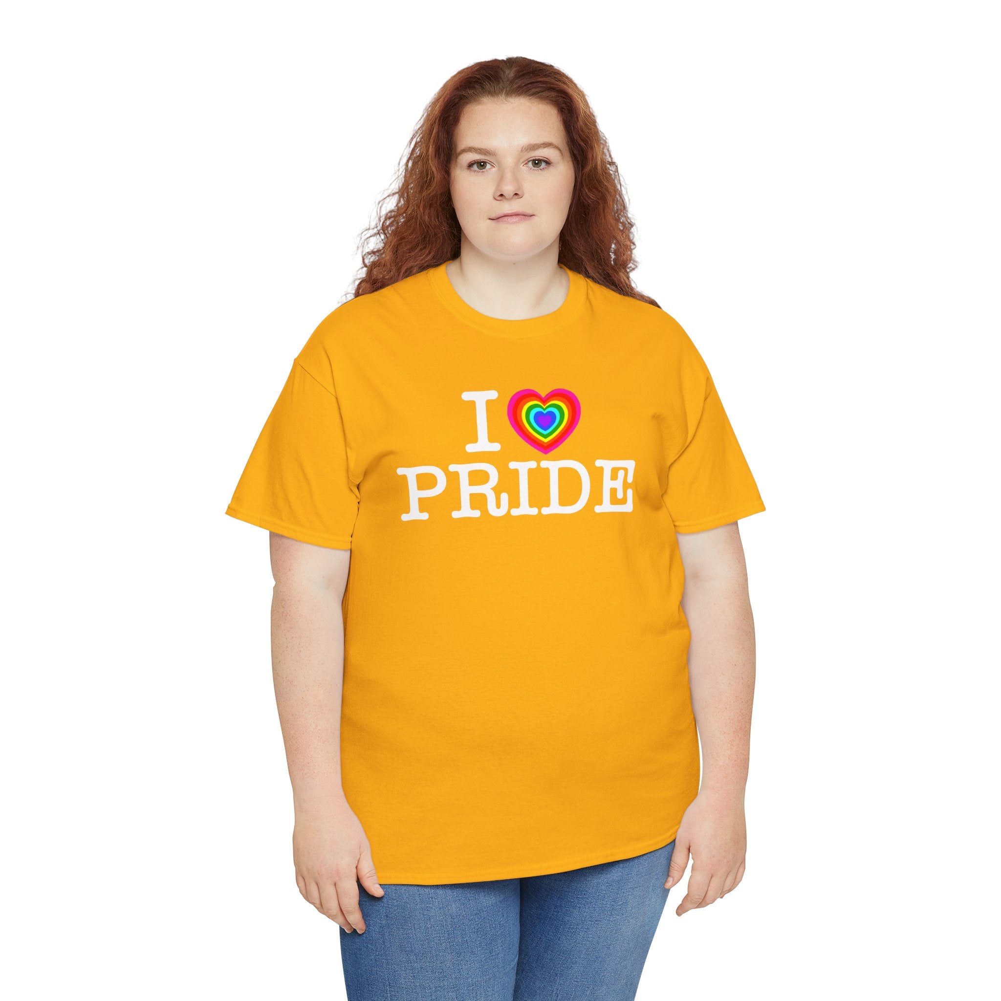 I Heart PRIDE Rainbow Heart — Classic I LOVE New York NY T-Shirt
