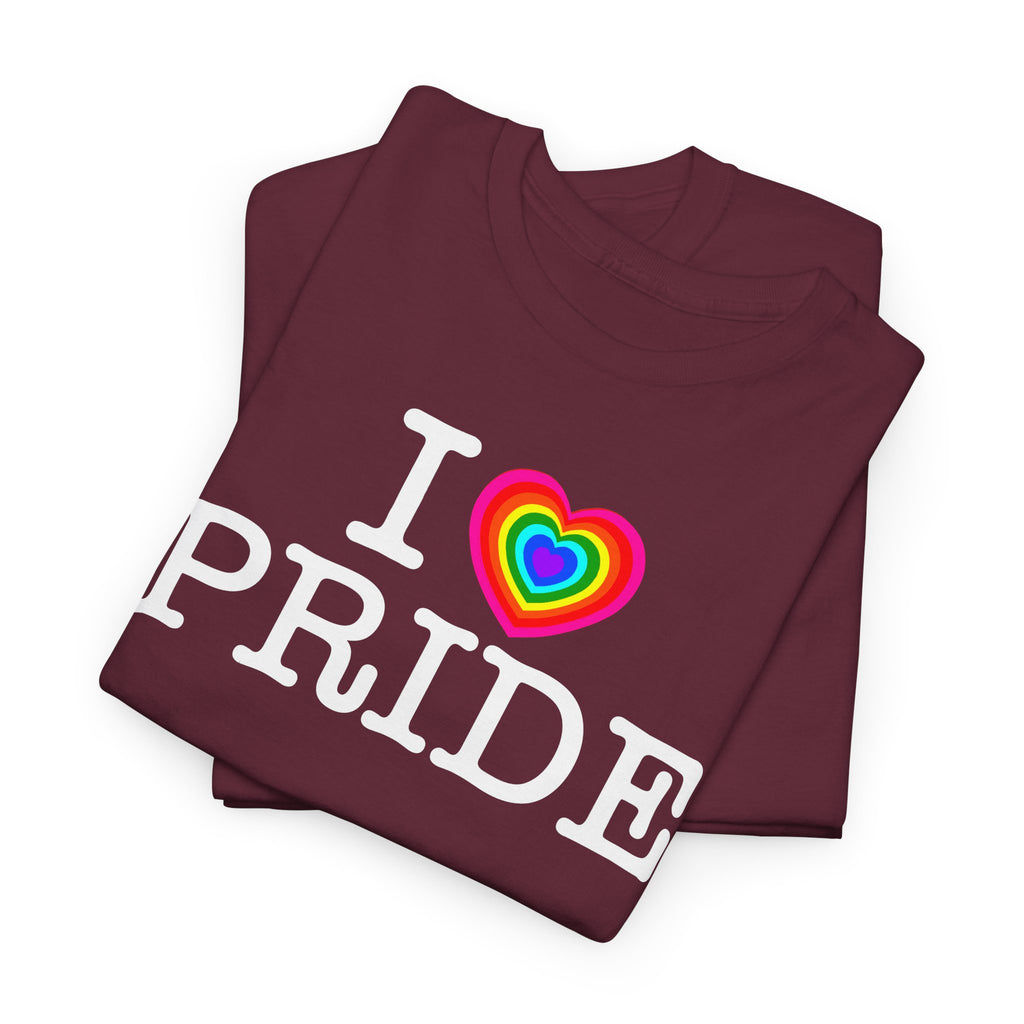 I Heart PRIDE Rainbow Heart — Classic I LOVE New York NY T-Shirt