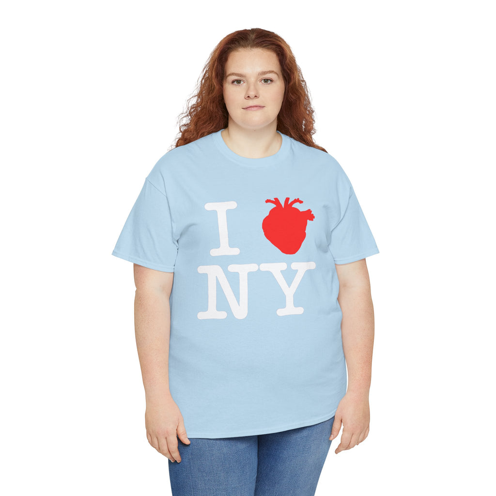 I  NY Anatomical Heart T‑Shirt — NYC Souvenir Tee