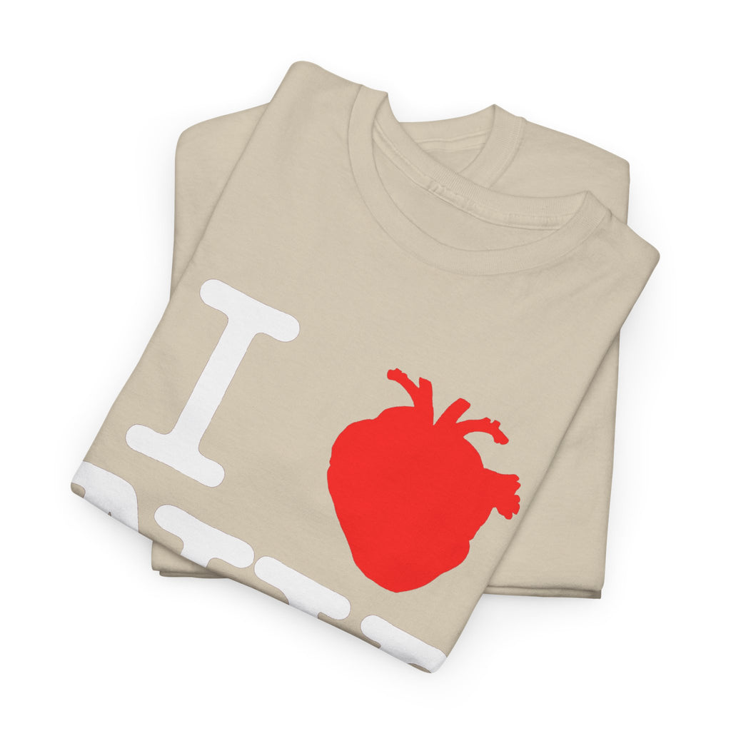 I  NY Anatomical Heart T‑Shirt — NYC Souvenir Tee