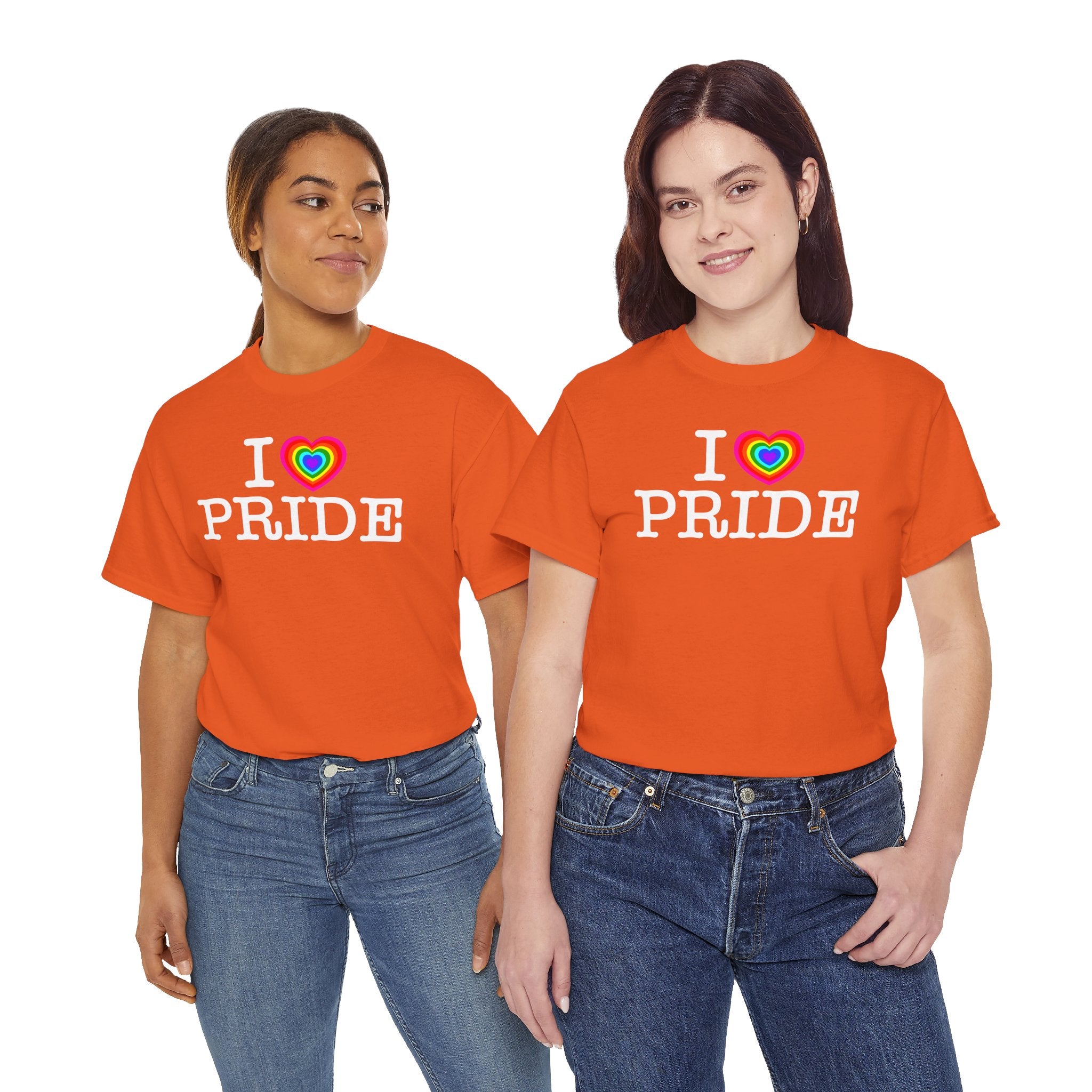 I Heart PRIDE Rainbow Heart — Classic I LOVE New York NY T-Shirt
