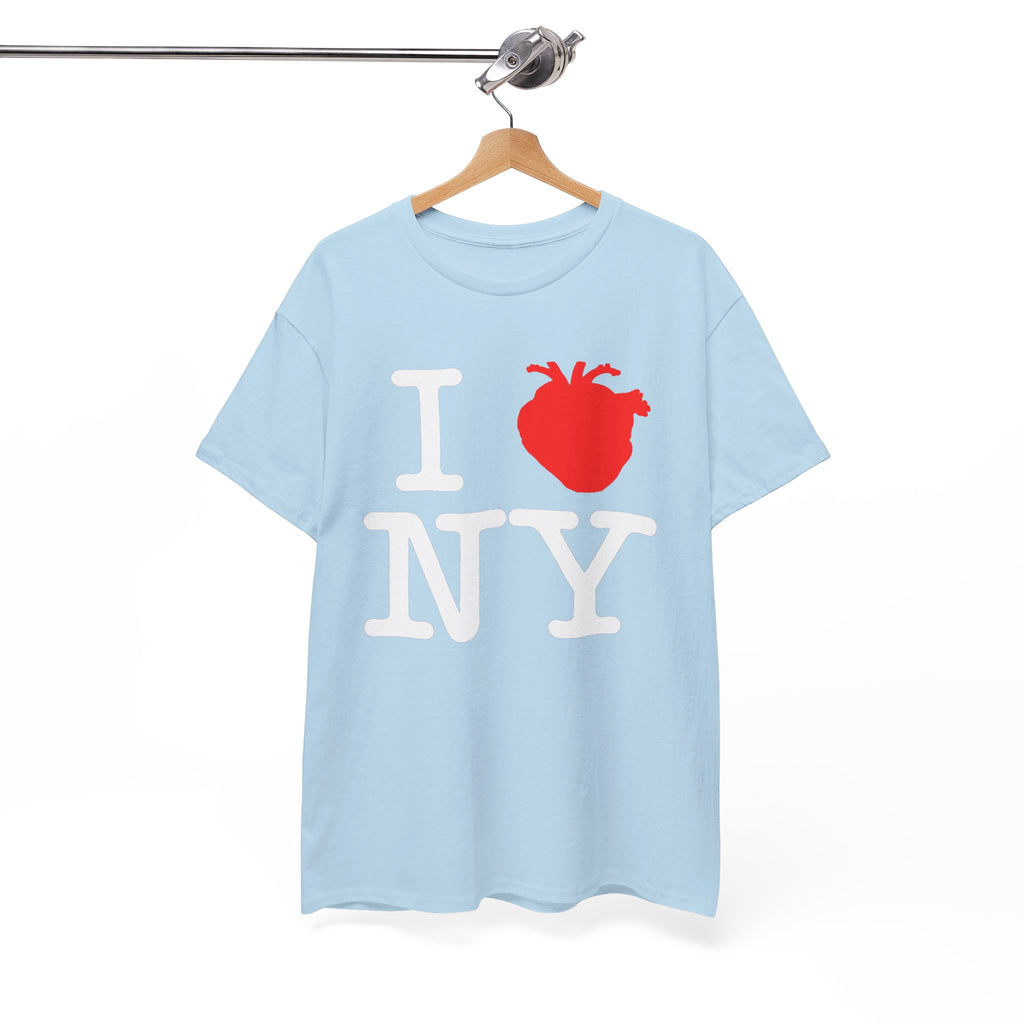 I  NY Anatomical Heart T‑Shirt — NYC Souvenir Tee