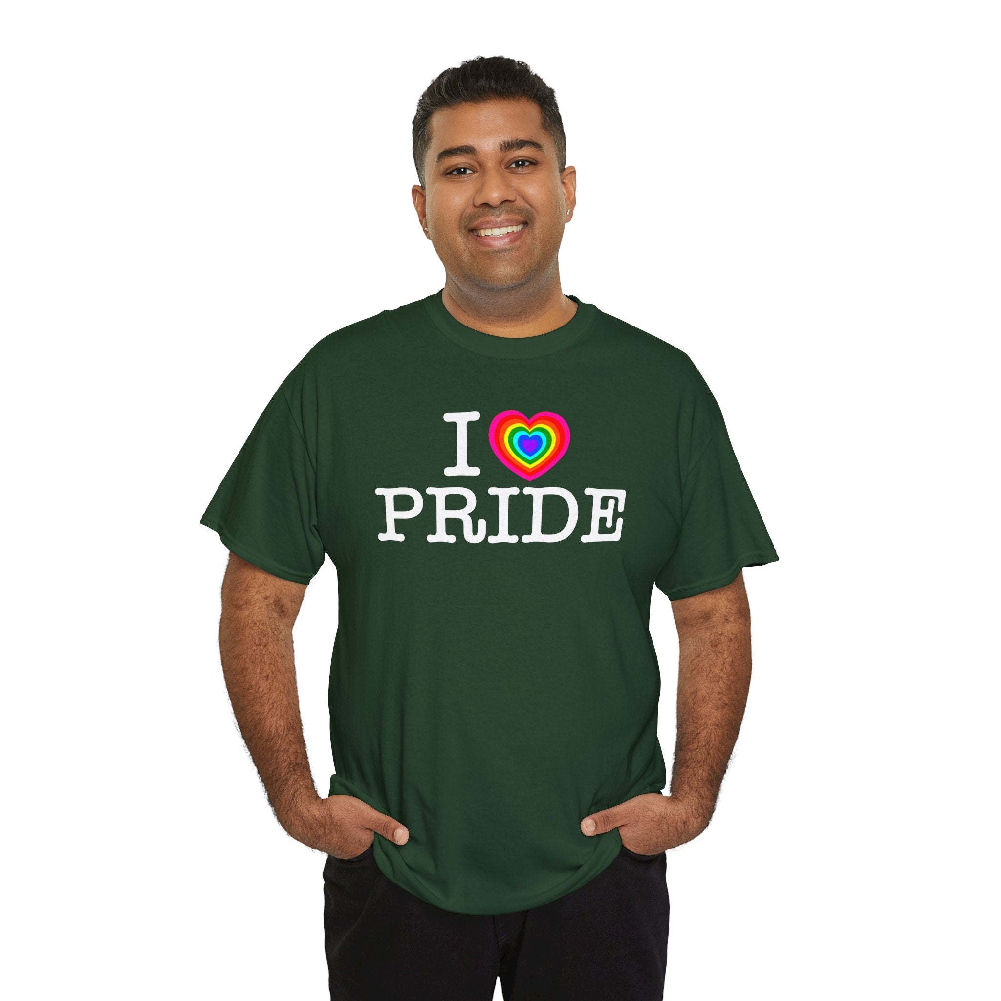 I Heart PRIDE Rainbow Heart — Classic I LOVE New York NY T-Shirt
