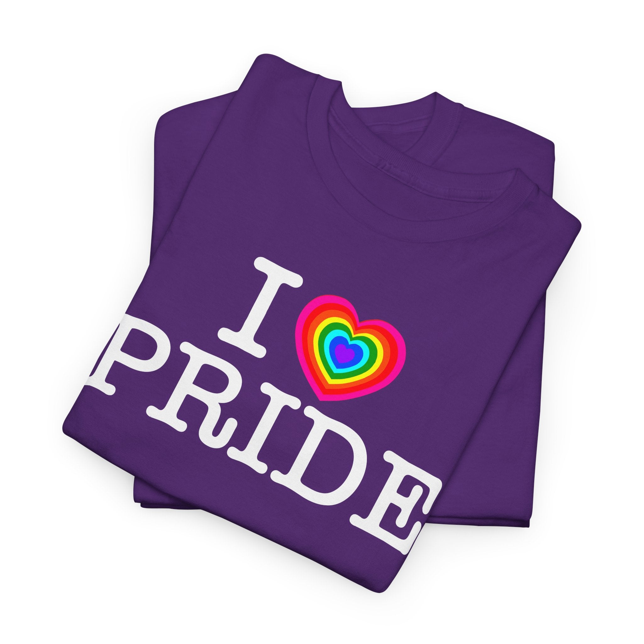 I Heart PRIDE Rainbow Heart — Classic I LOVE New York NY T-Shirt