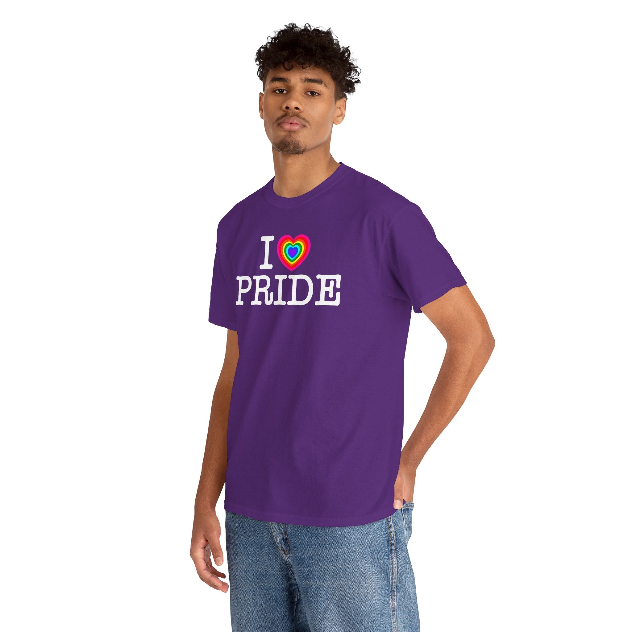 I Heart PRIDE Rainbow Heart — Classic I LOVE New York NY T-Shirt