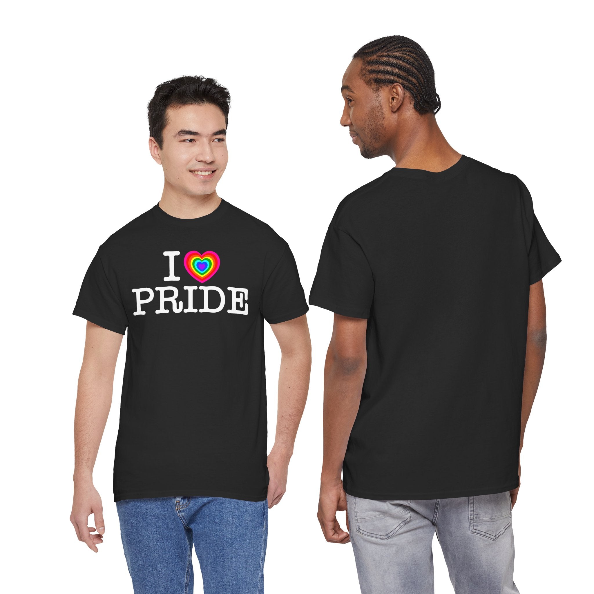 I Heart PRIDE Rainbow Heart — Classic I LOVE New York NY T-Shirt