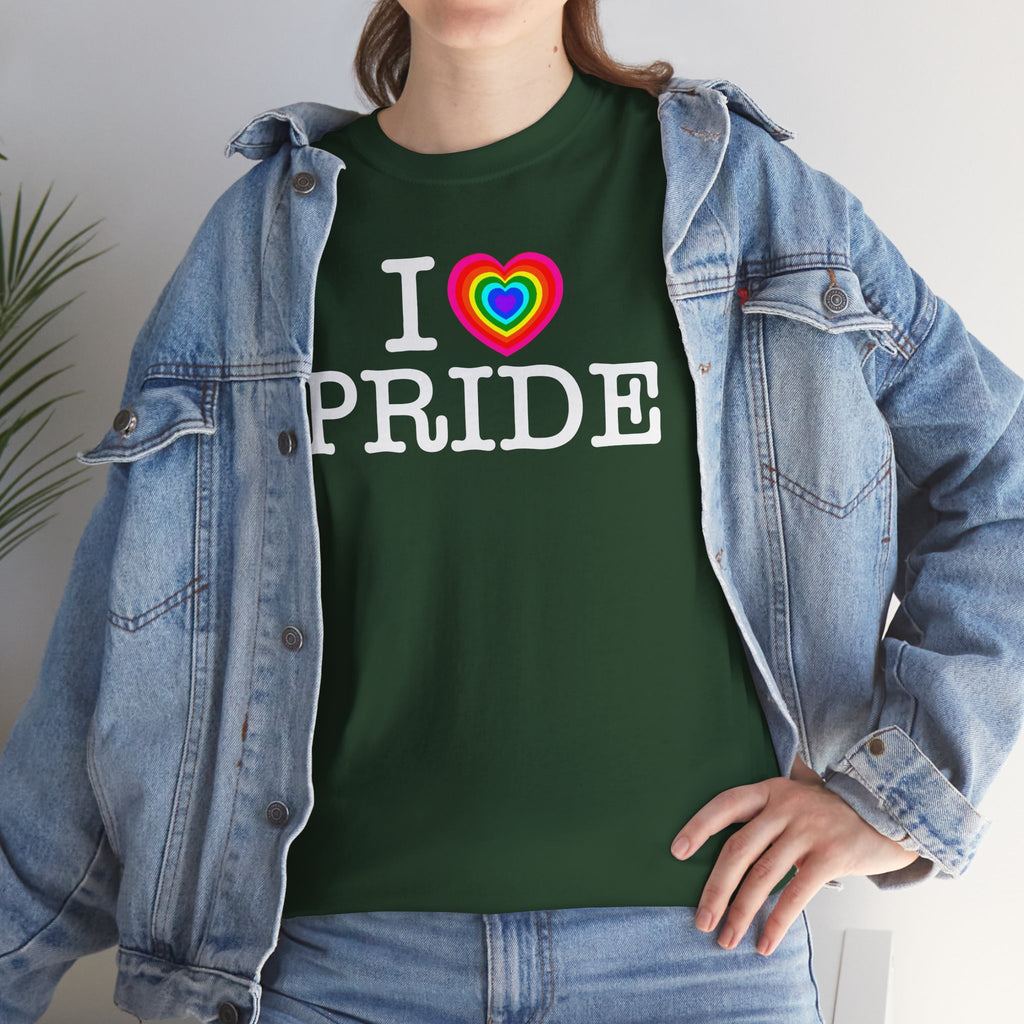 I Heart PRIDE Rainbow Heart — Classic I LOVE New York NY T-Shirt