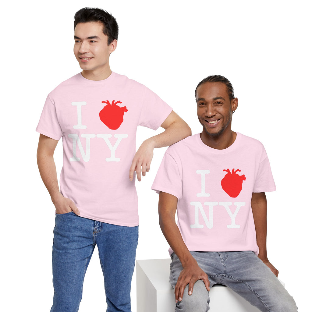 I  NY Anatomical Heart T‑Shirt — NYC Souvenir Tee