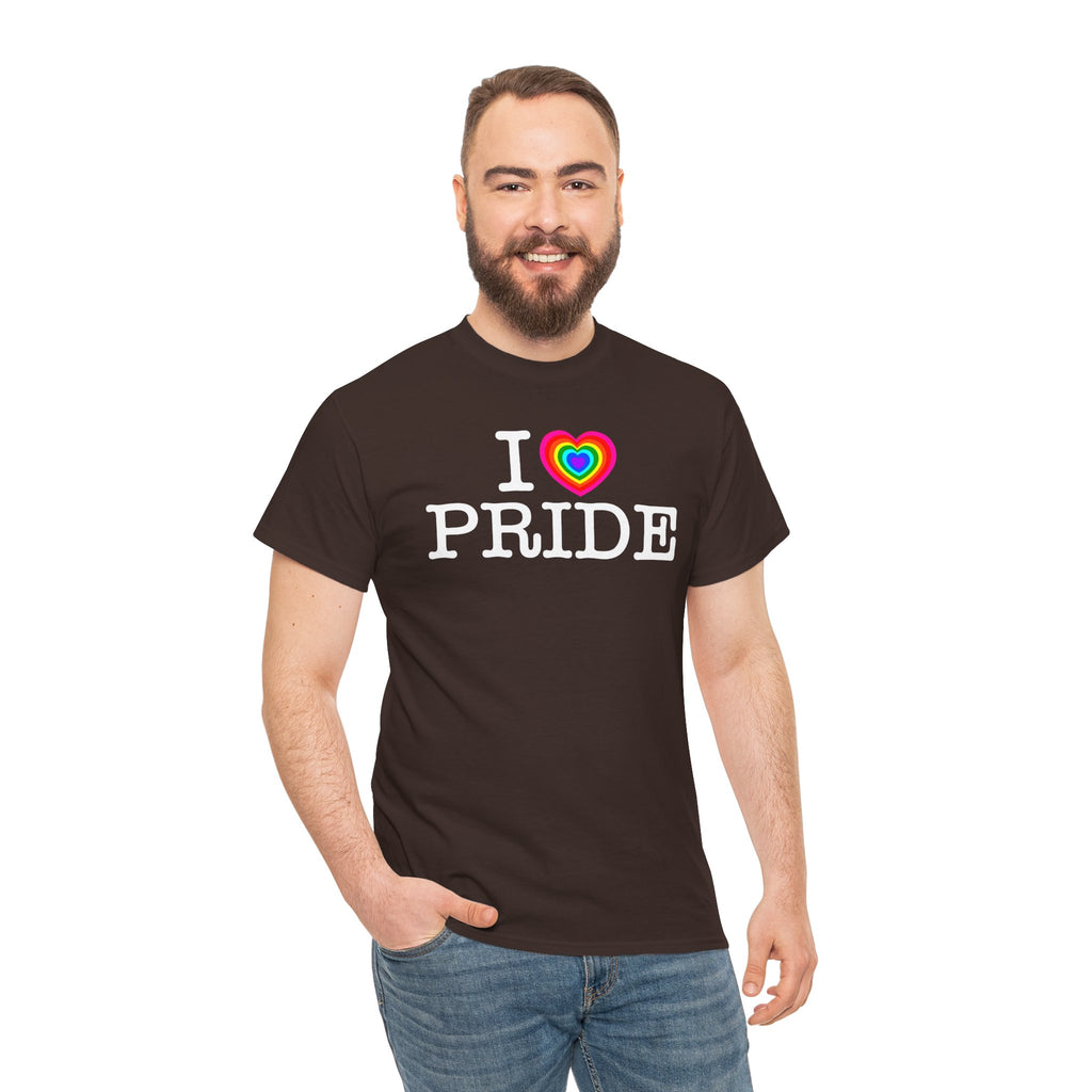 I Heart PRIDE Rainbow Heart — Classic I LOVE New York NY T-Shirt