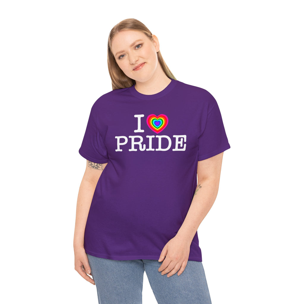 I Heart PRIDE Rainbow Heart — Classic I LOVE New York NY T-Shirt